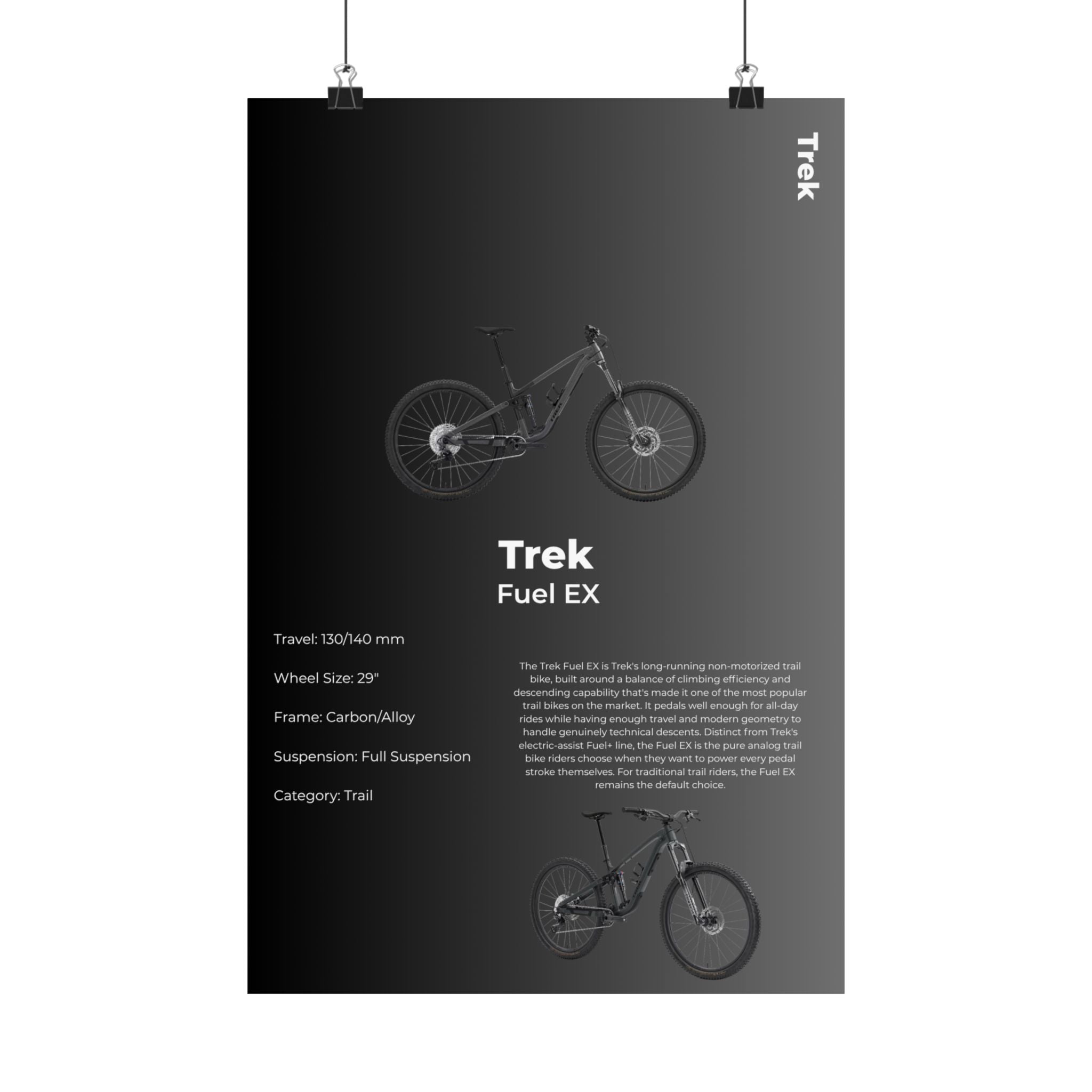 Trek Fuel EX Poster