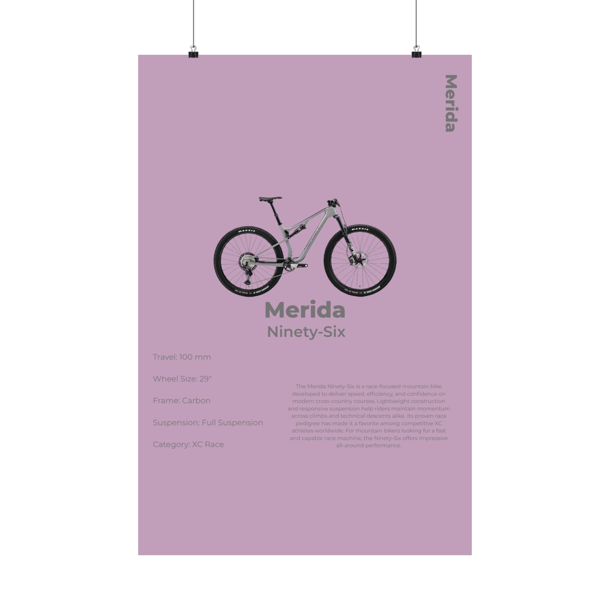 Merida Ninety-Six Poster