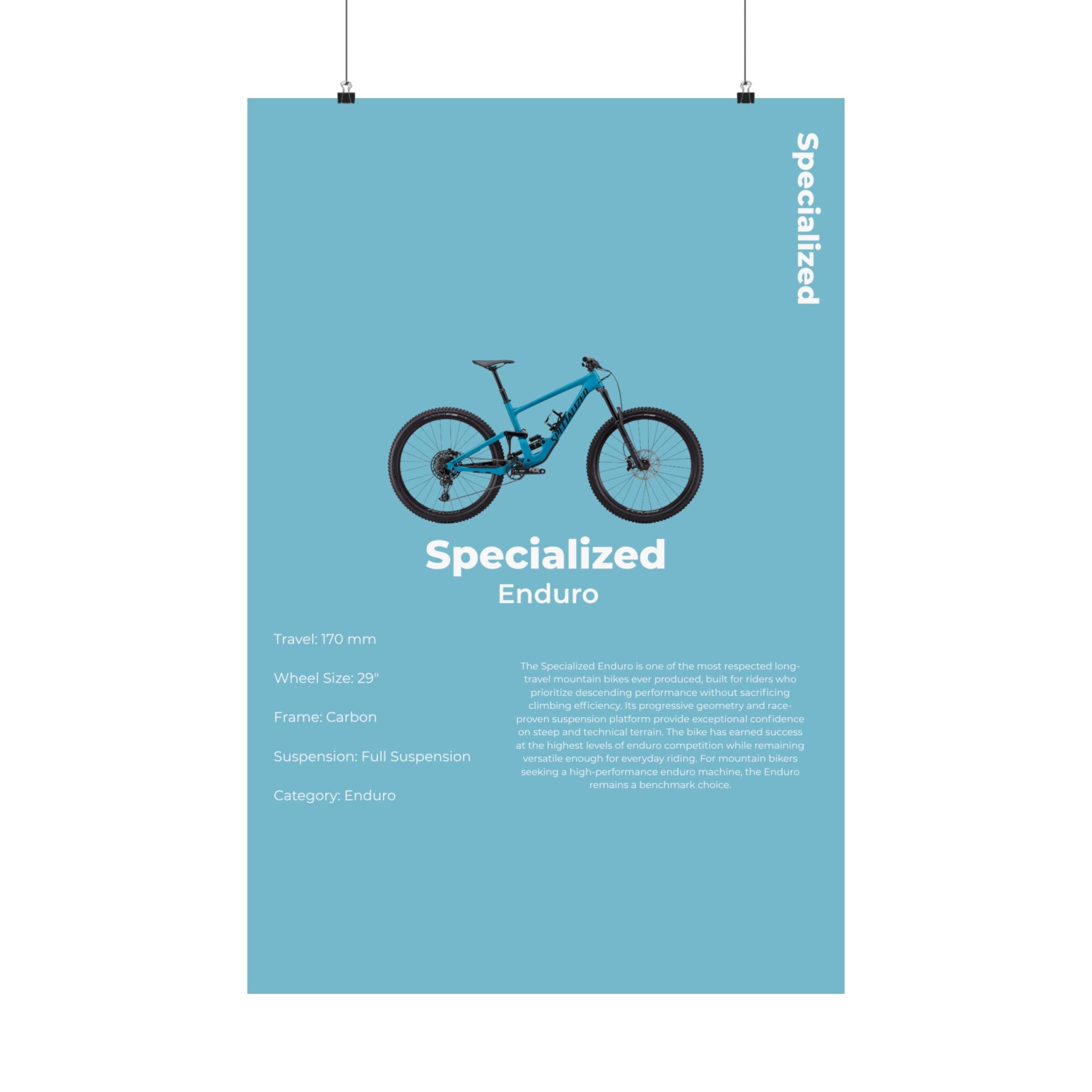Specialized Enduro Poster