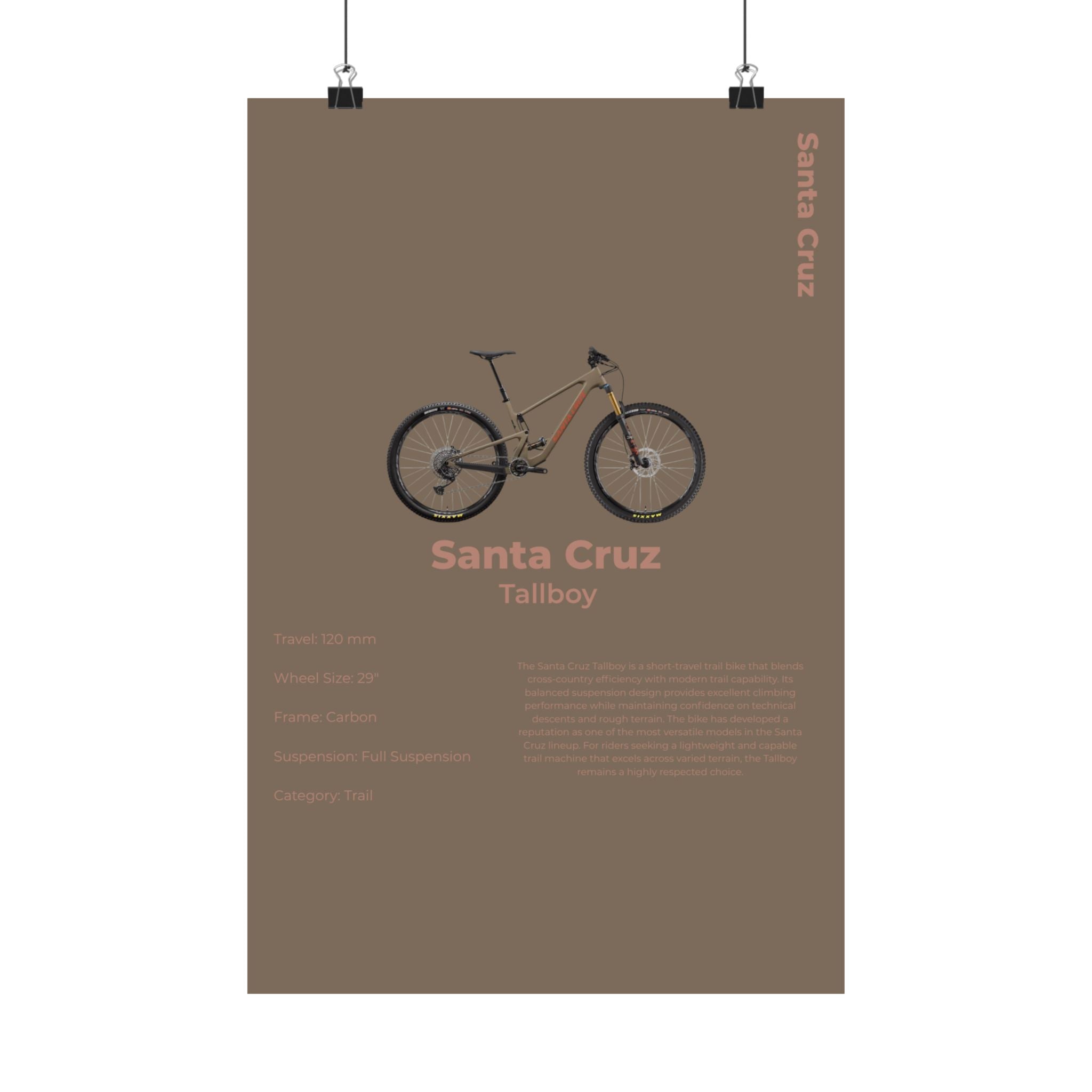 Santa Cruz Tallboy Poster
