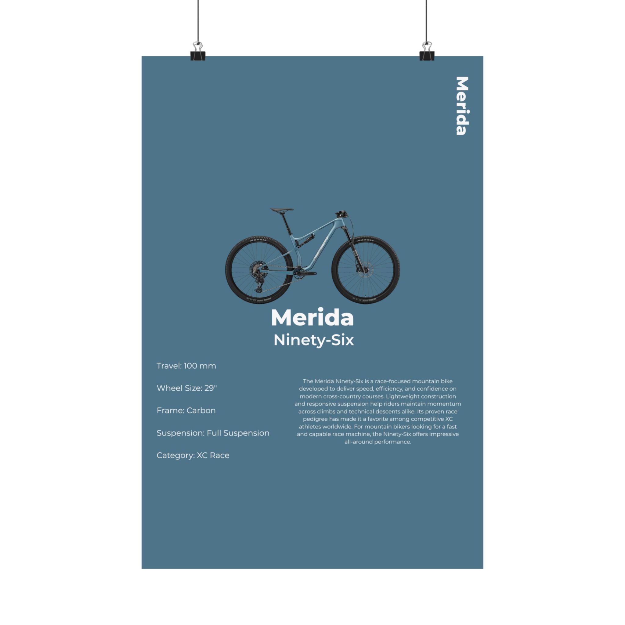 Merida Ninety-Six Poster