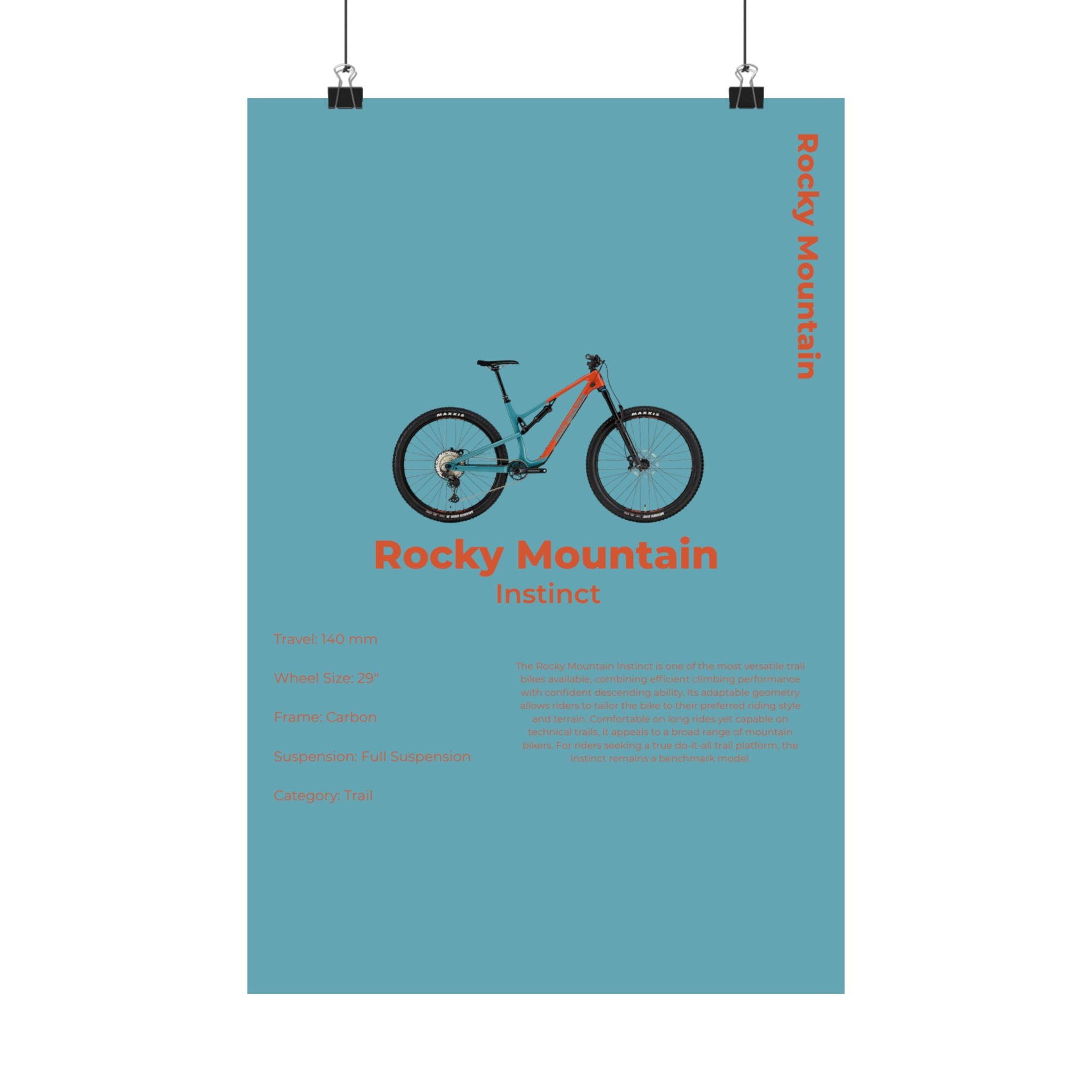 Rocky Mountain Instinct Poster