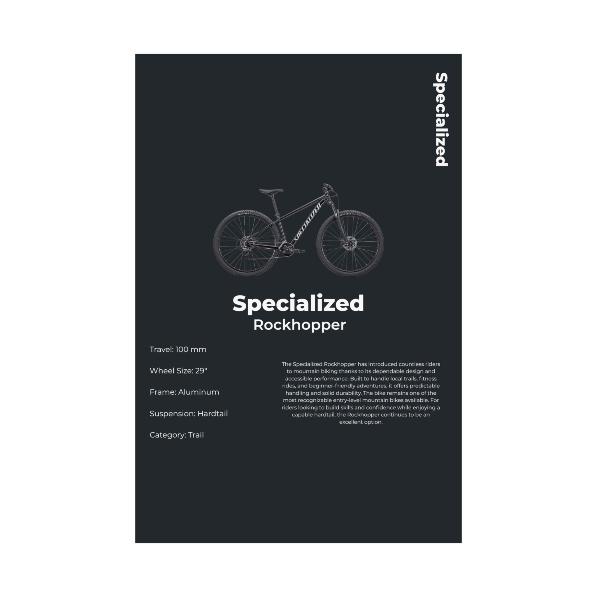 Specialized Rockhopper Poster