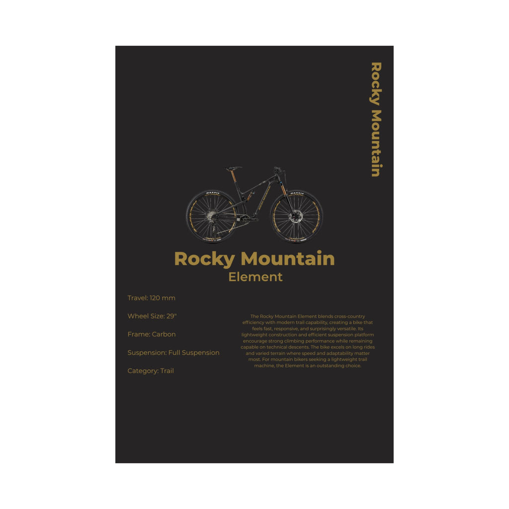 Rocky Mountain Element Poster