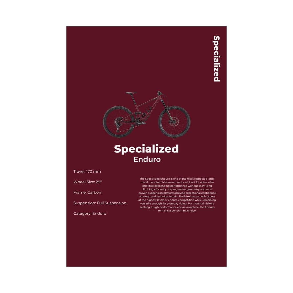 Specialized Enduro Poster
