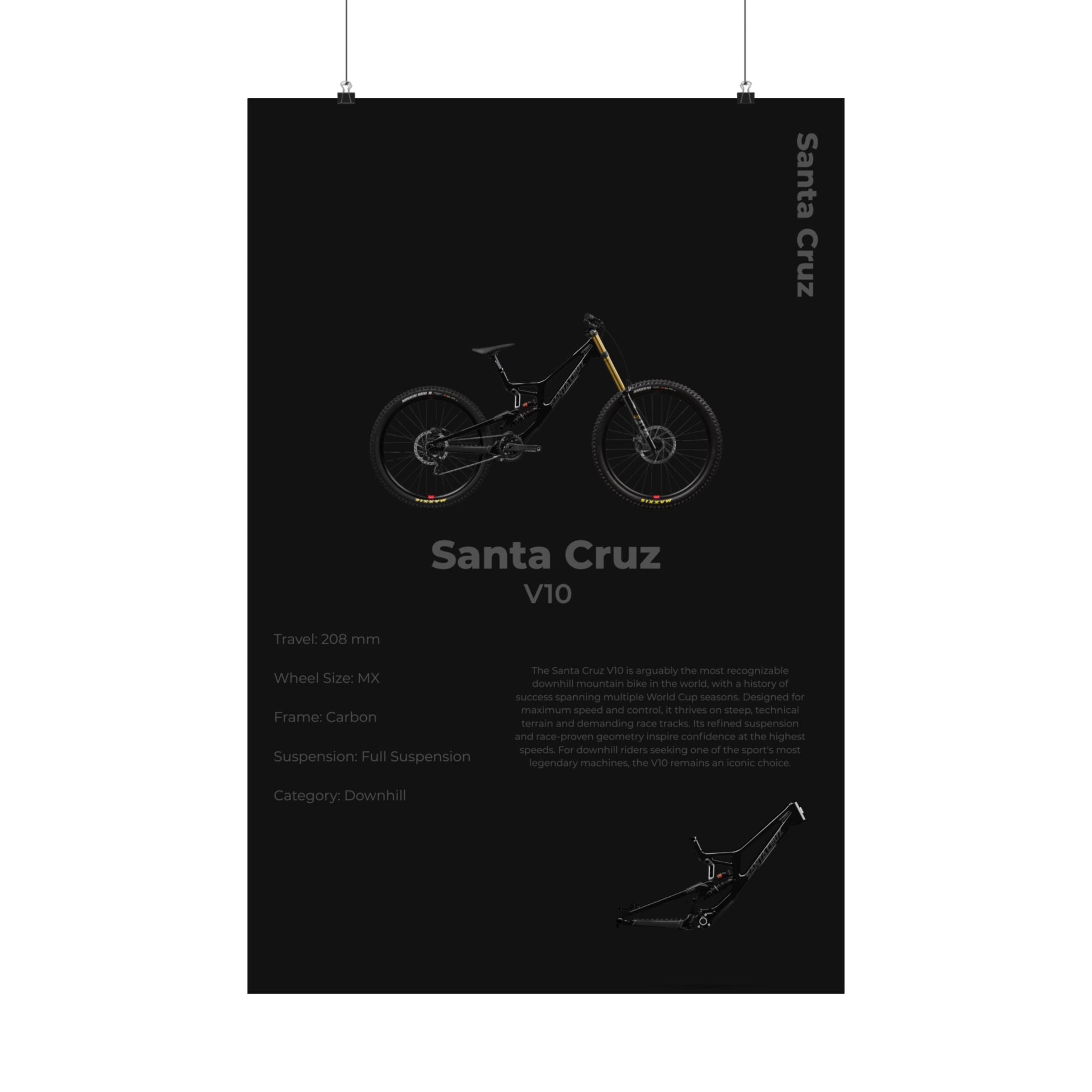 Santa Cruz V10 Poster