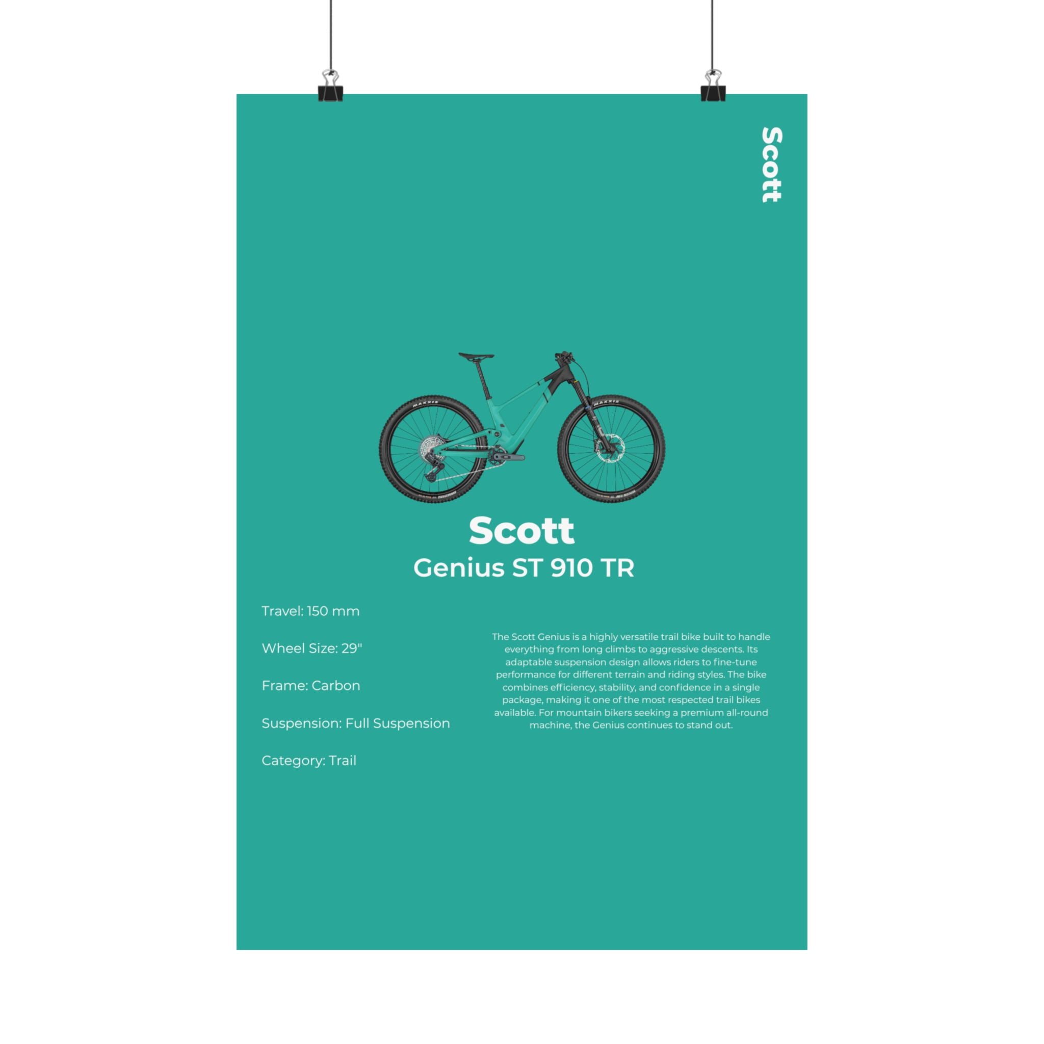 Scott Genius Poster