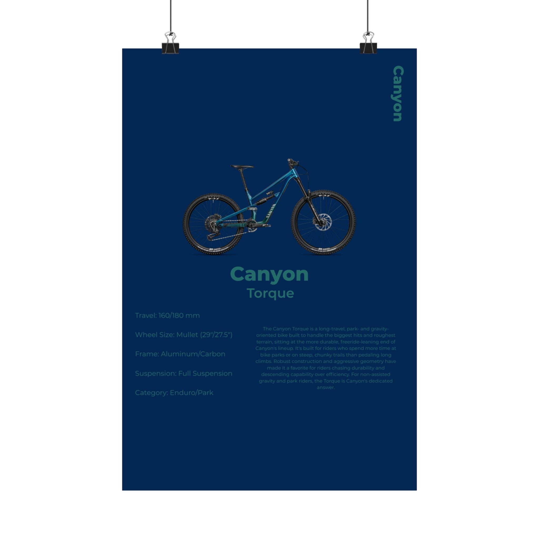 Canyon Torque Poster