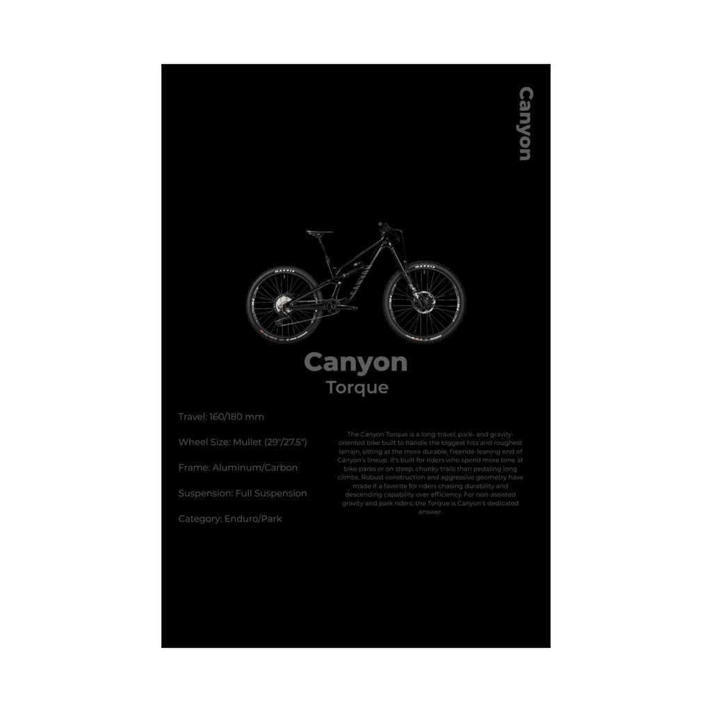 Canyon Torque Poster