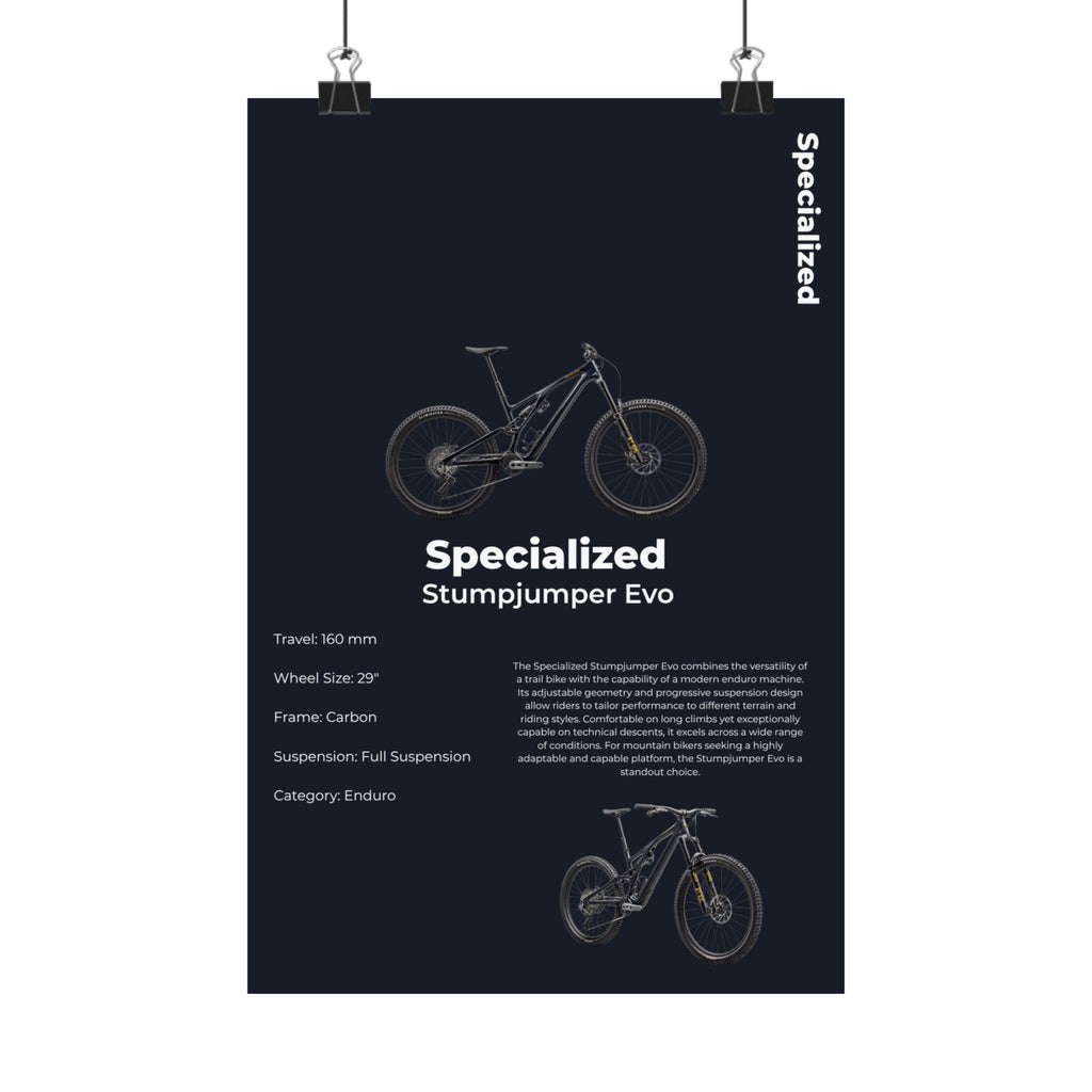 Specialized Stumpjumper Evo Poster