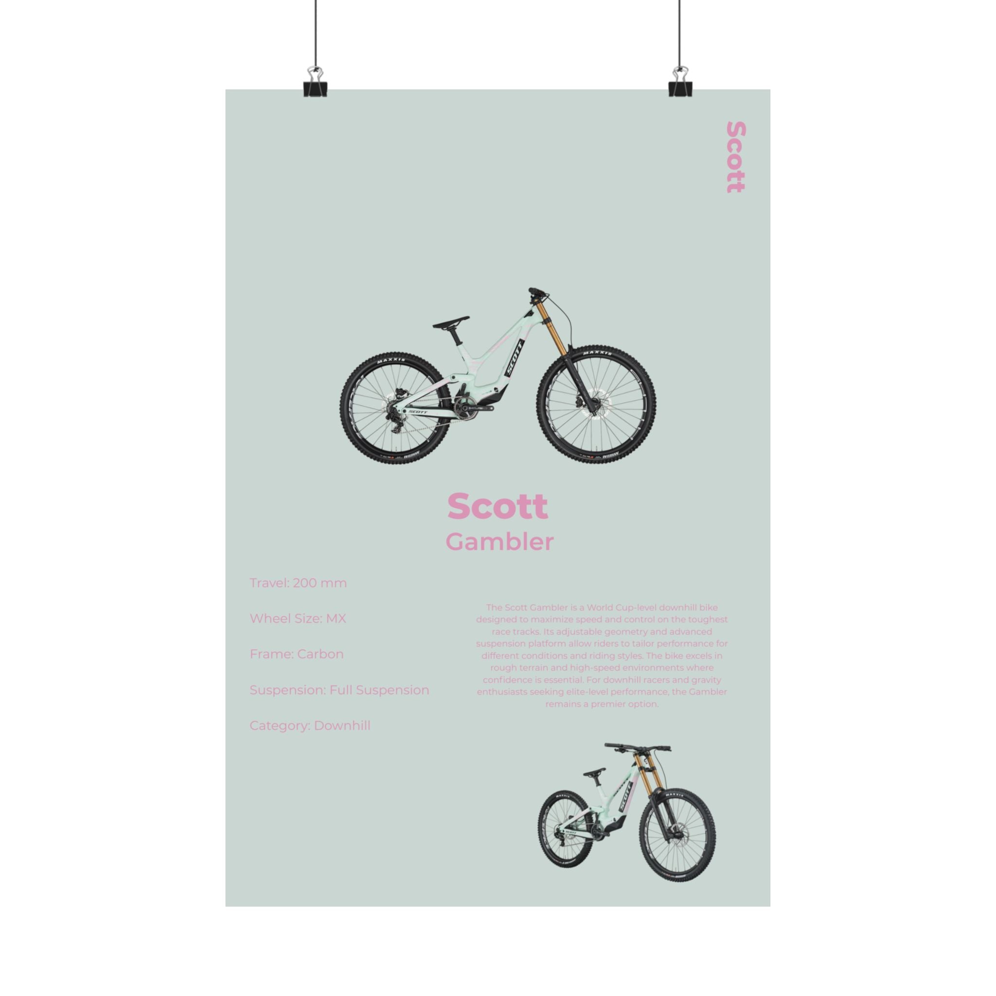 Scott Gambler Poster