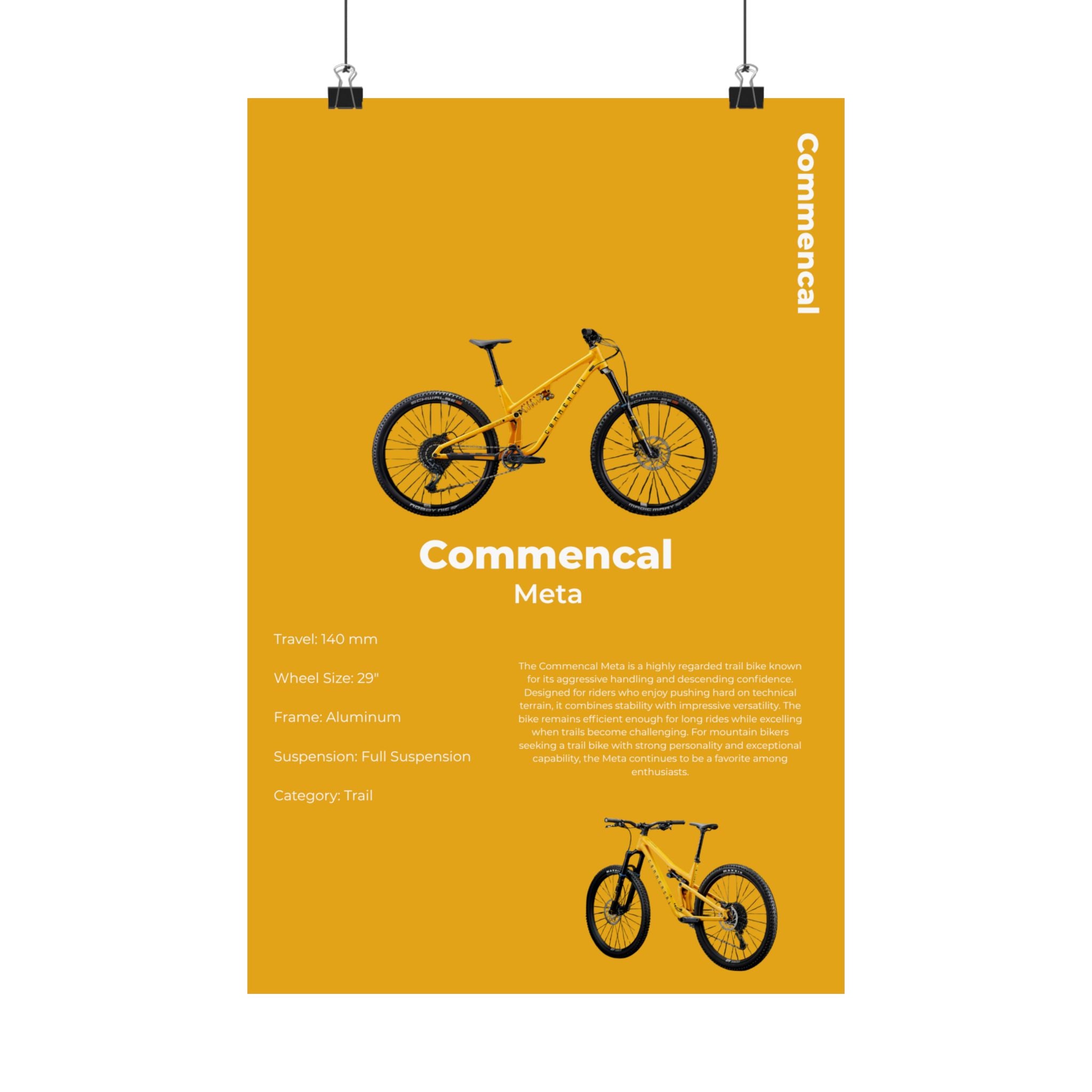 Commencal Meta Poster