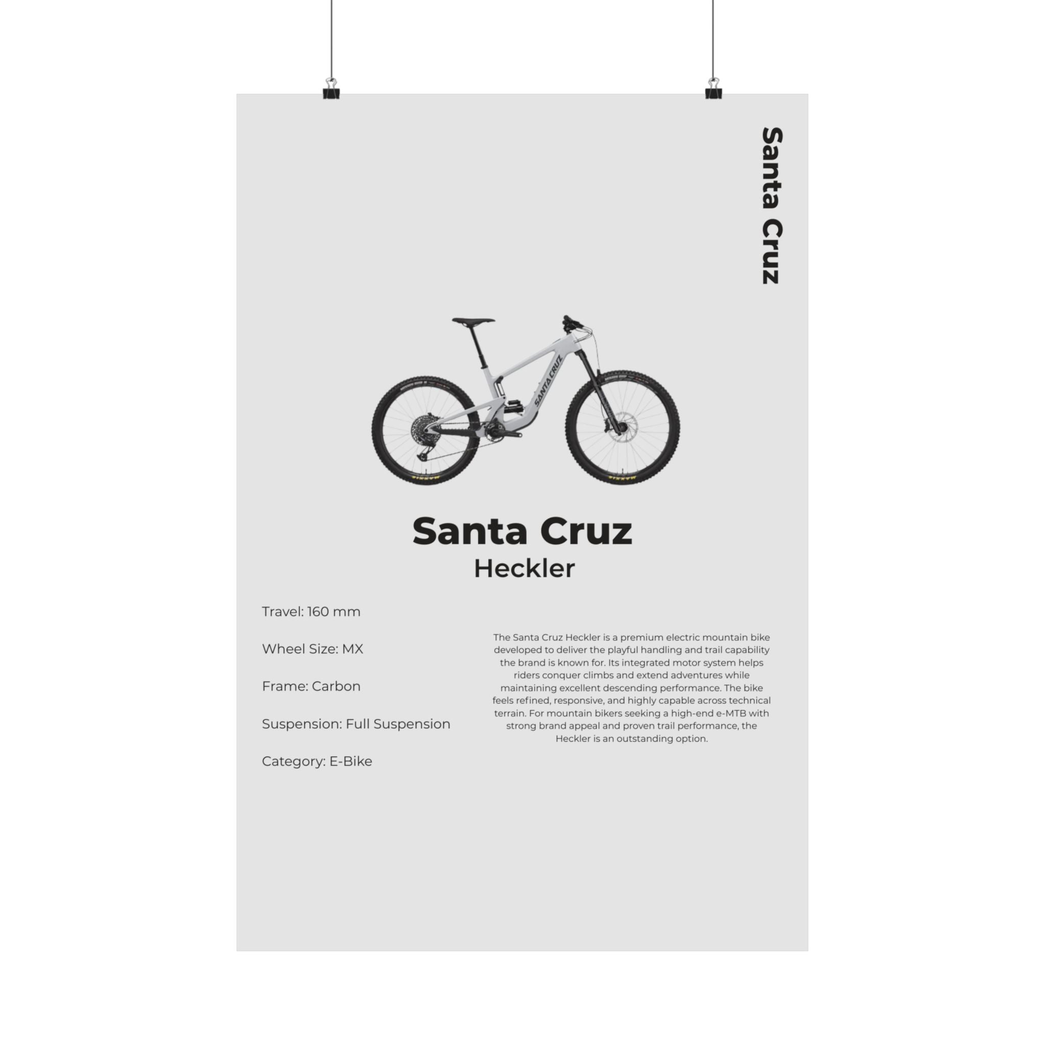 Santa Cruz Heckler Poster