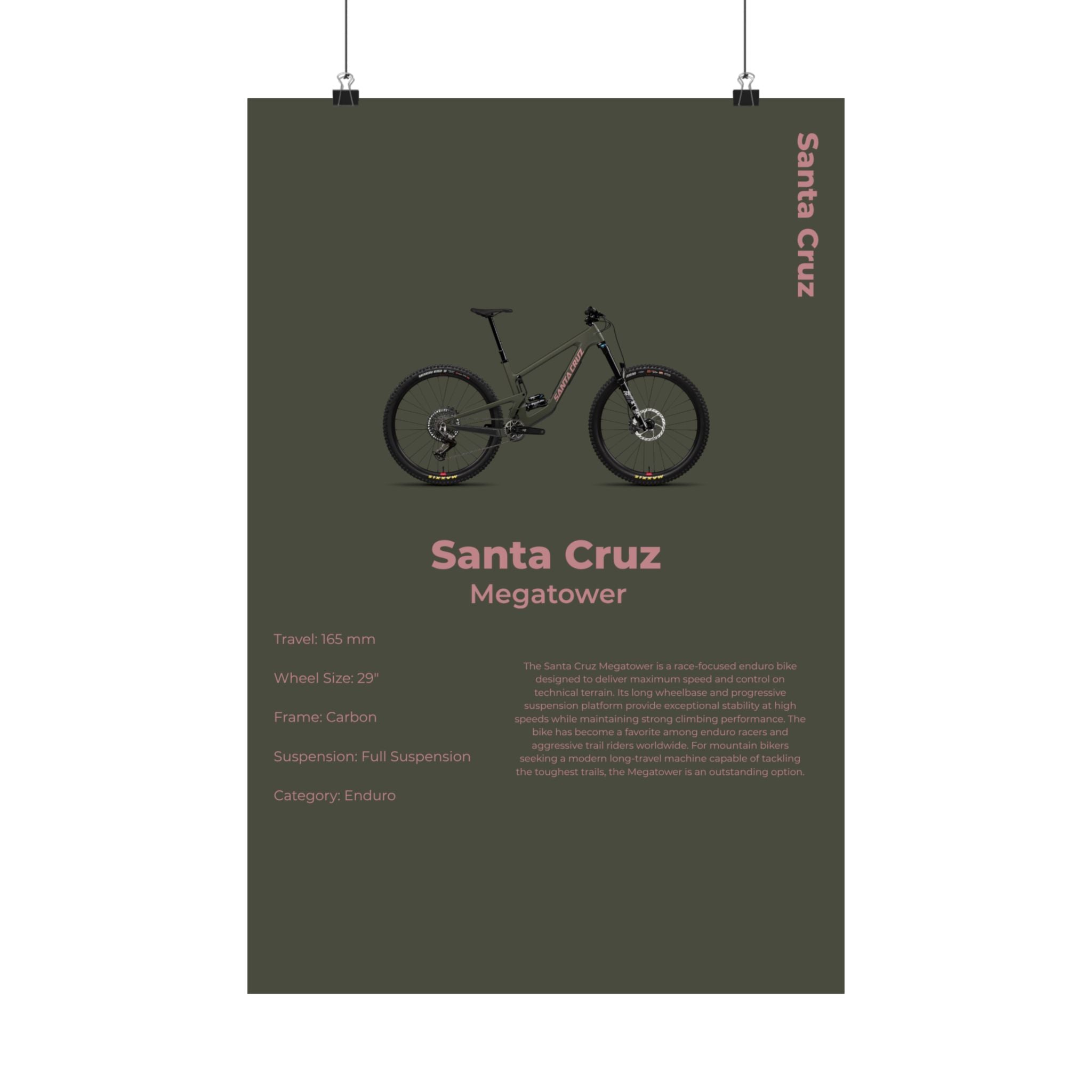 Santa Cruz Megatower Poster