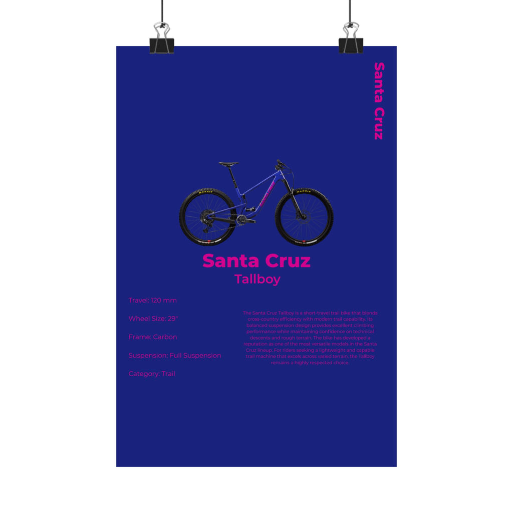 Santa Cruz Tallboy Poster
