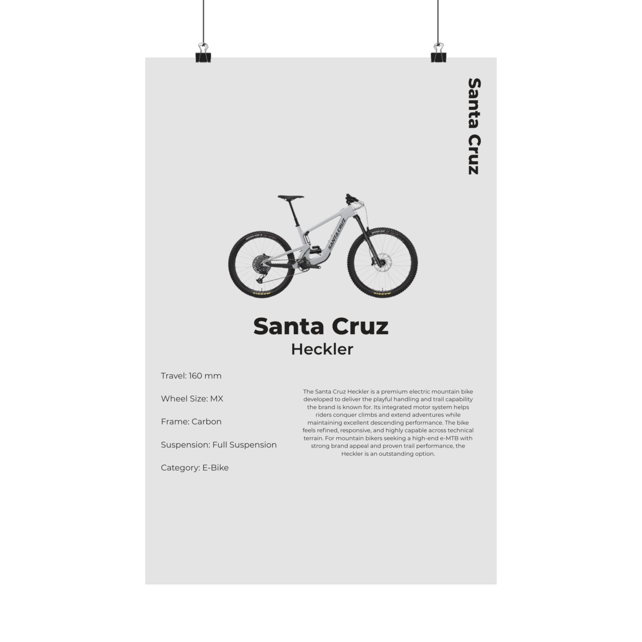 Santa Cruz Heckler Poster