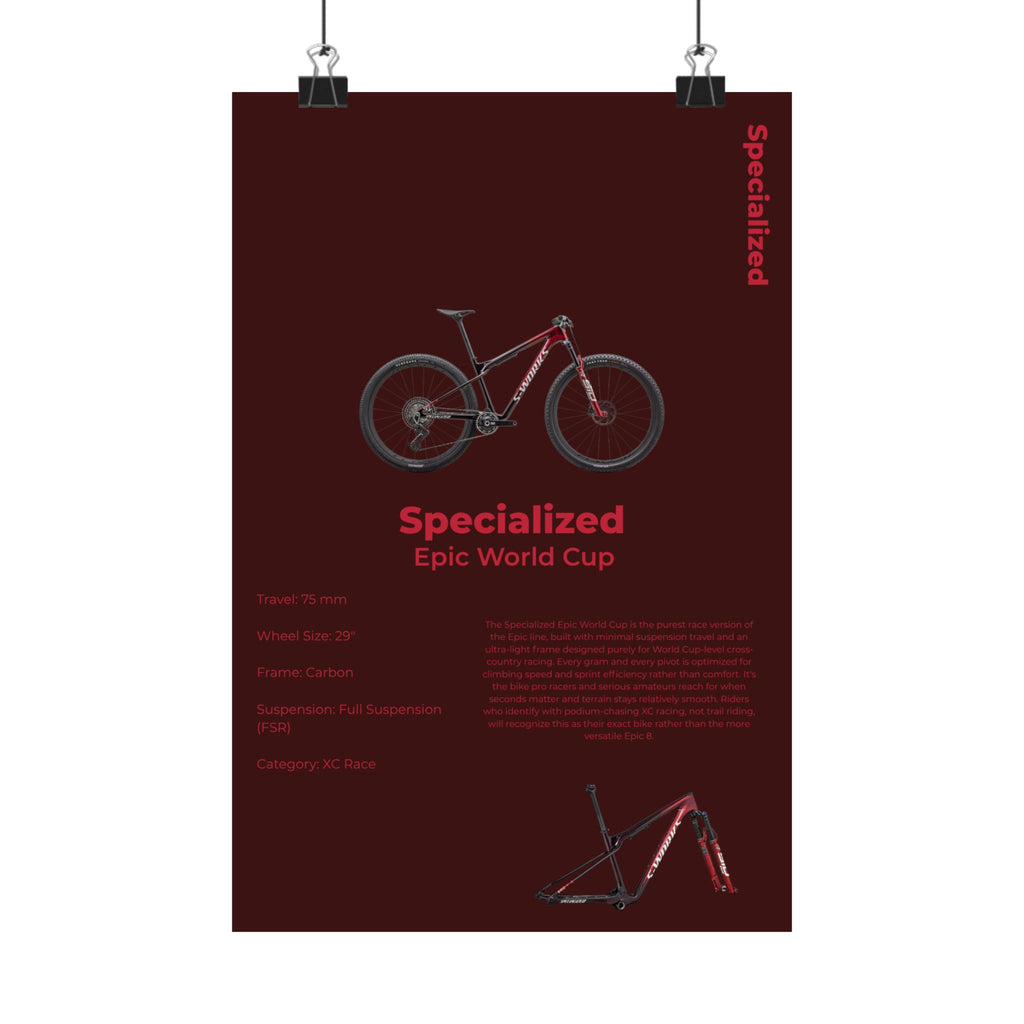 Specialized Epic Poster
