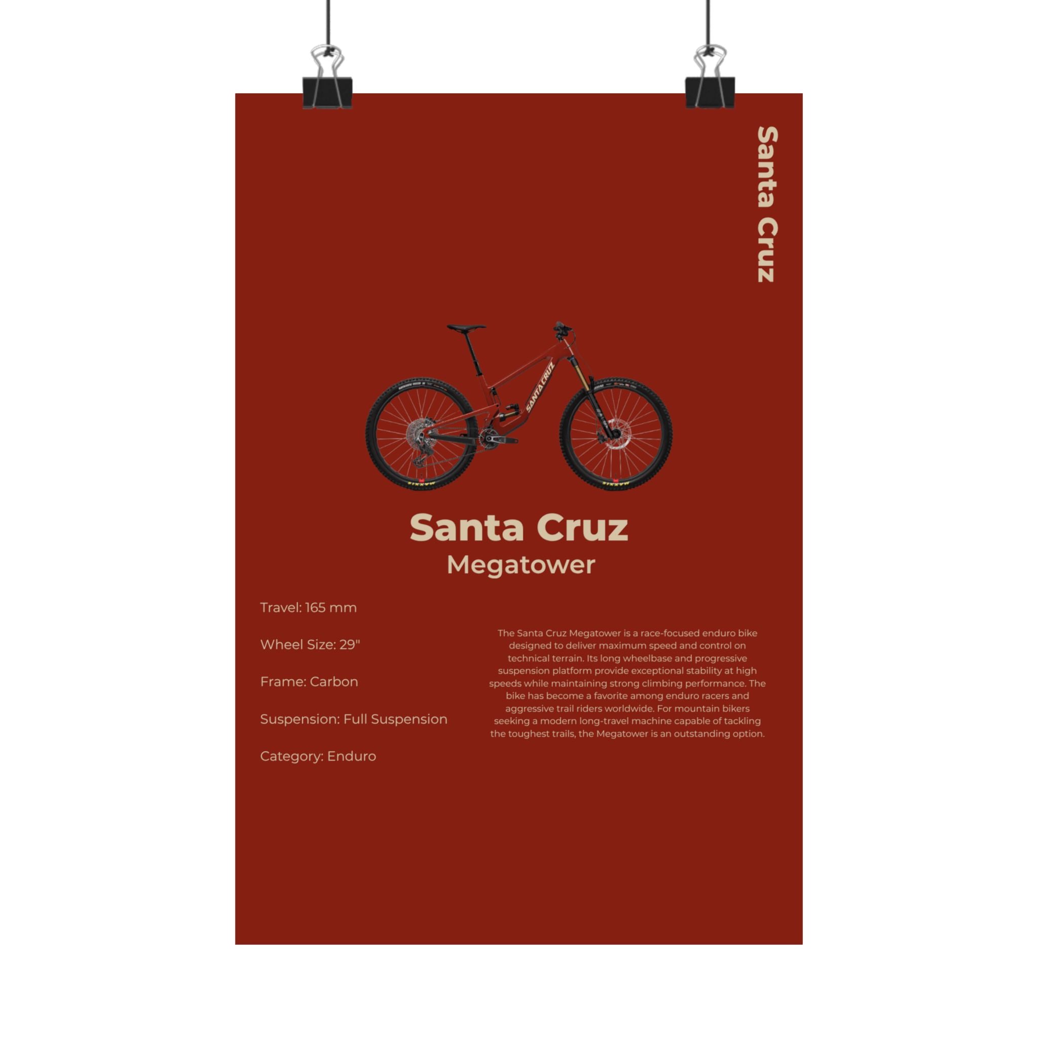 Santa Cruz Megatower Poster