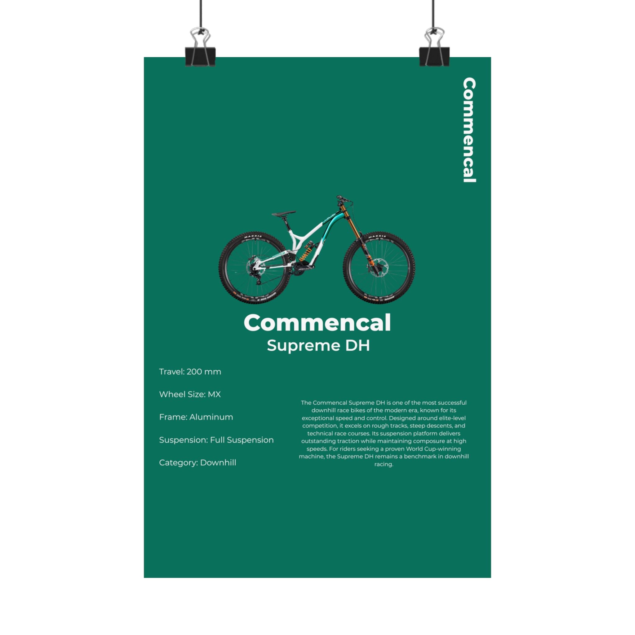 Commencal Supreme DH Poster