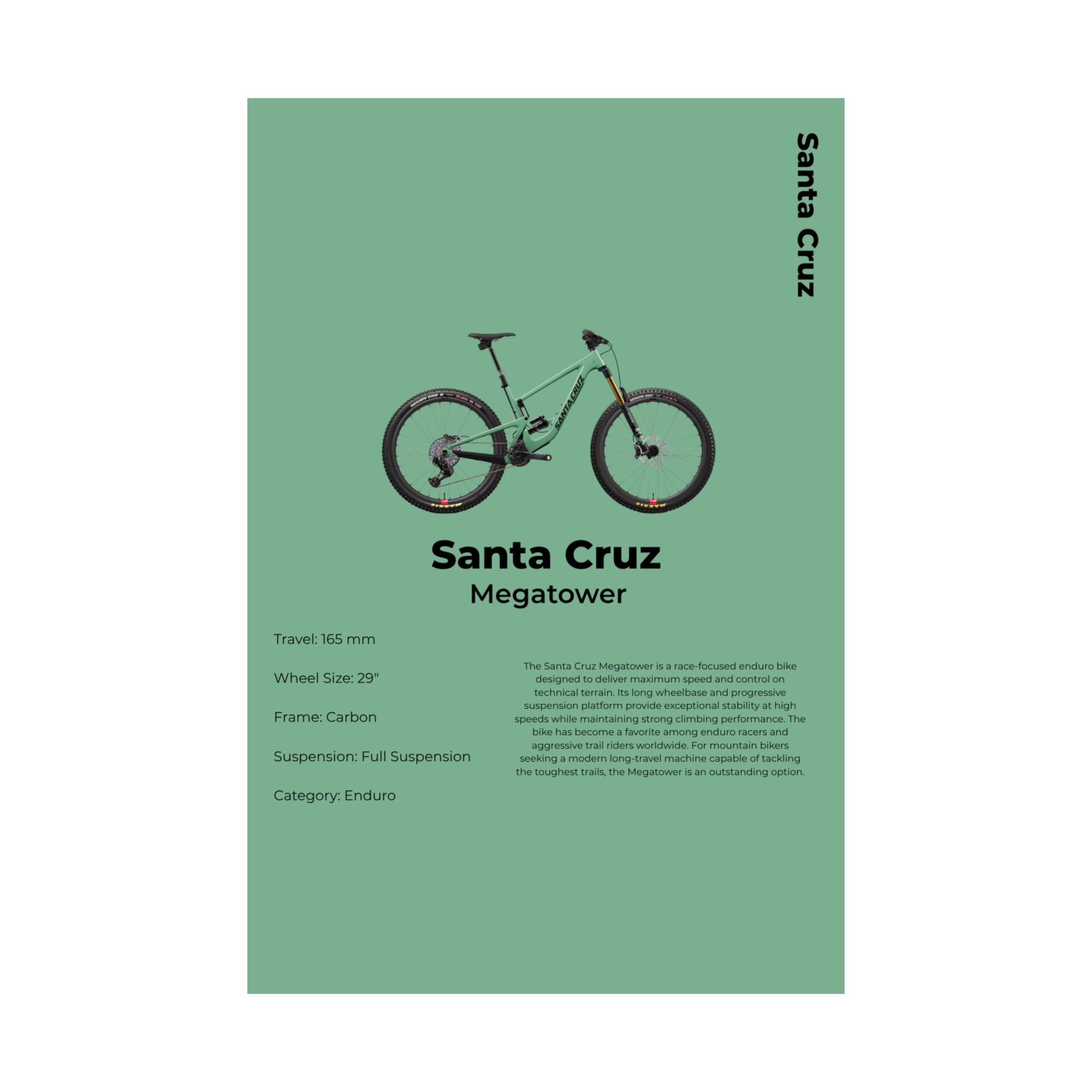 Santa Cruz Megatower Poster