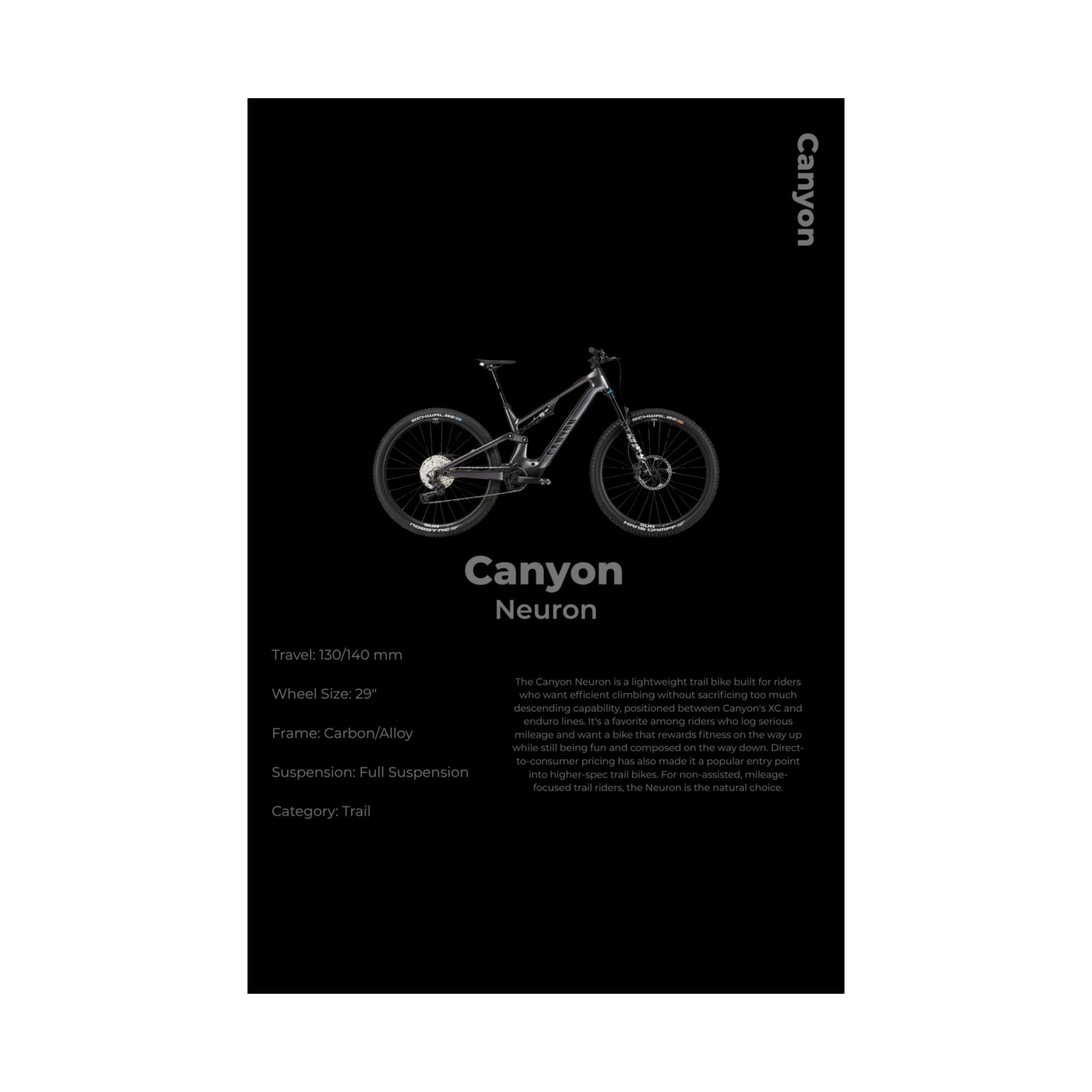 Canyon Neuron Poster