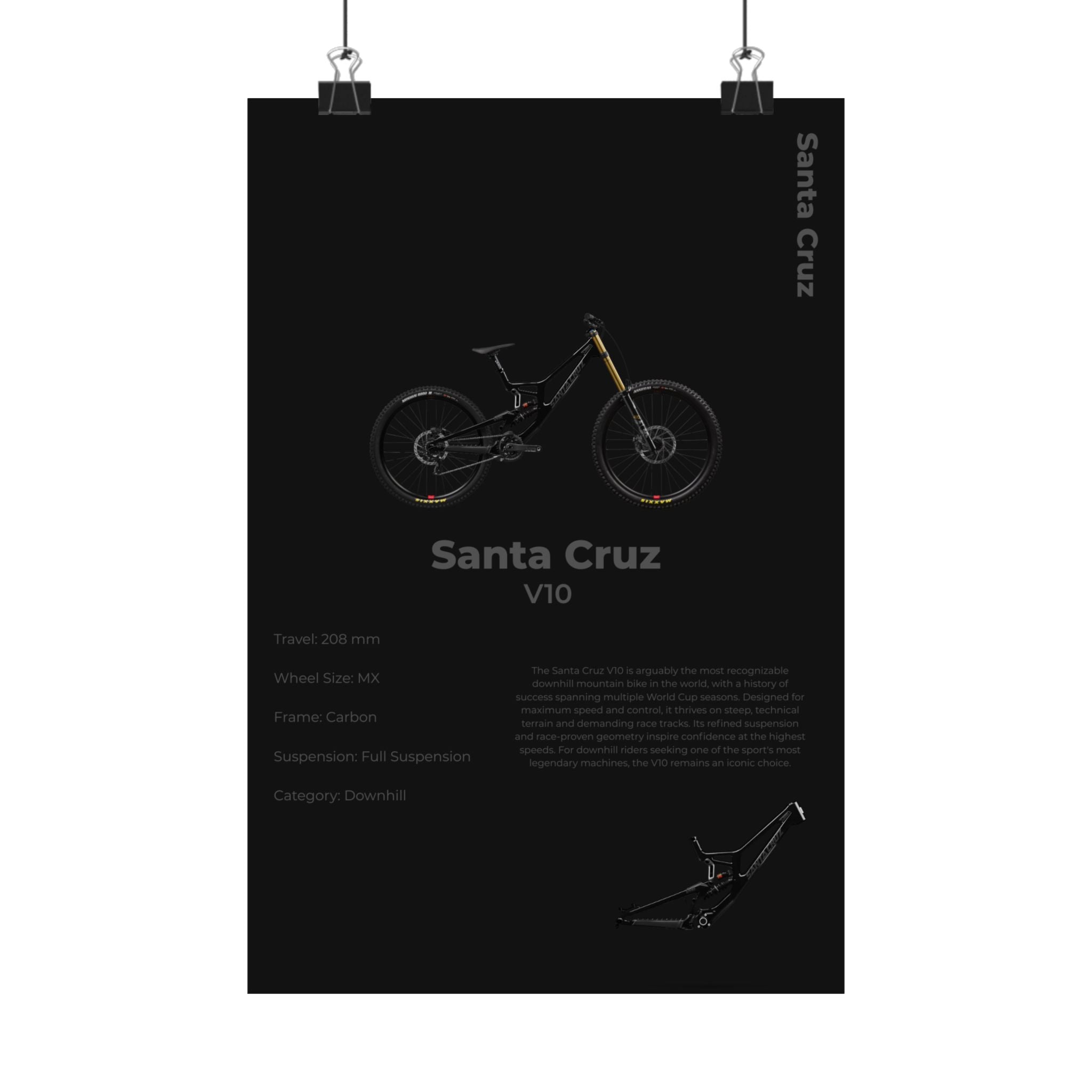 Santa Cruz V10 Poster