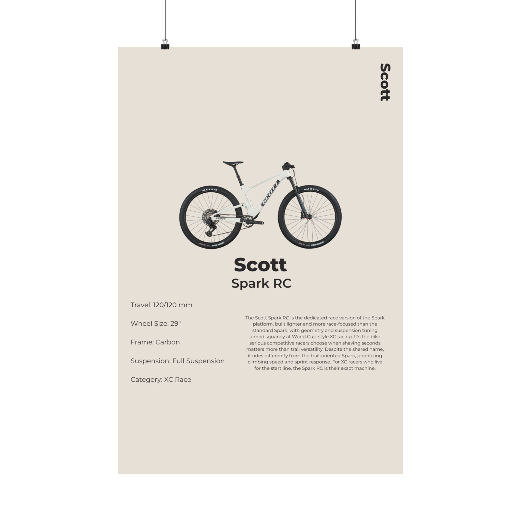 Scott Spark Poster
