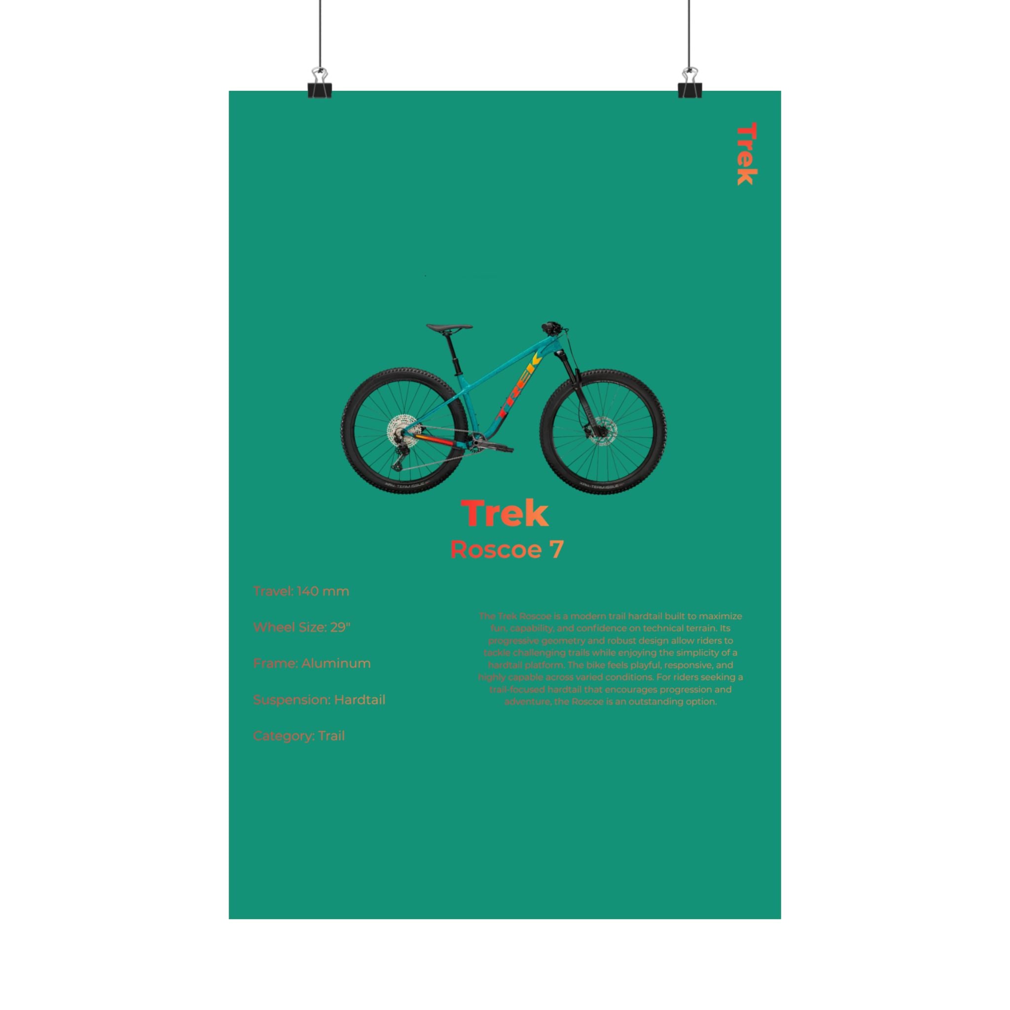 Trek Roscoe Poster