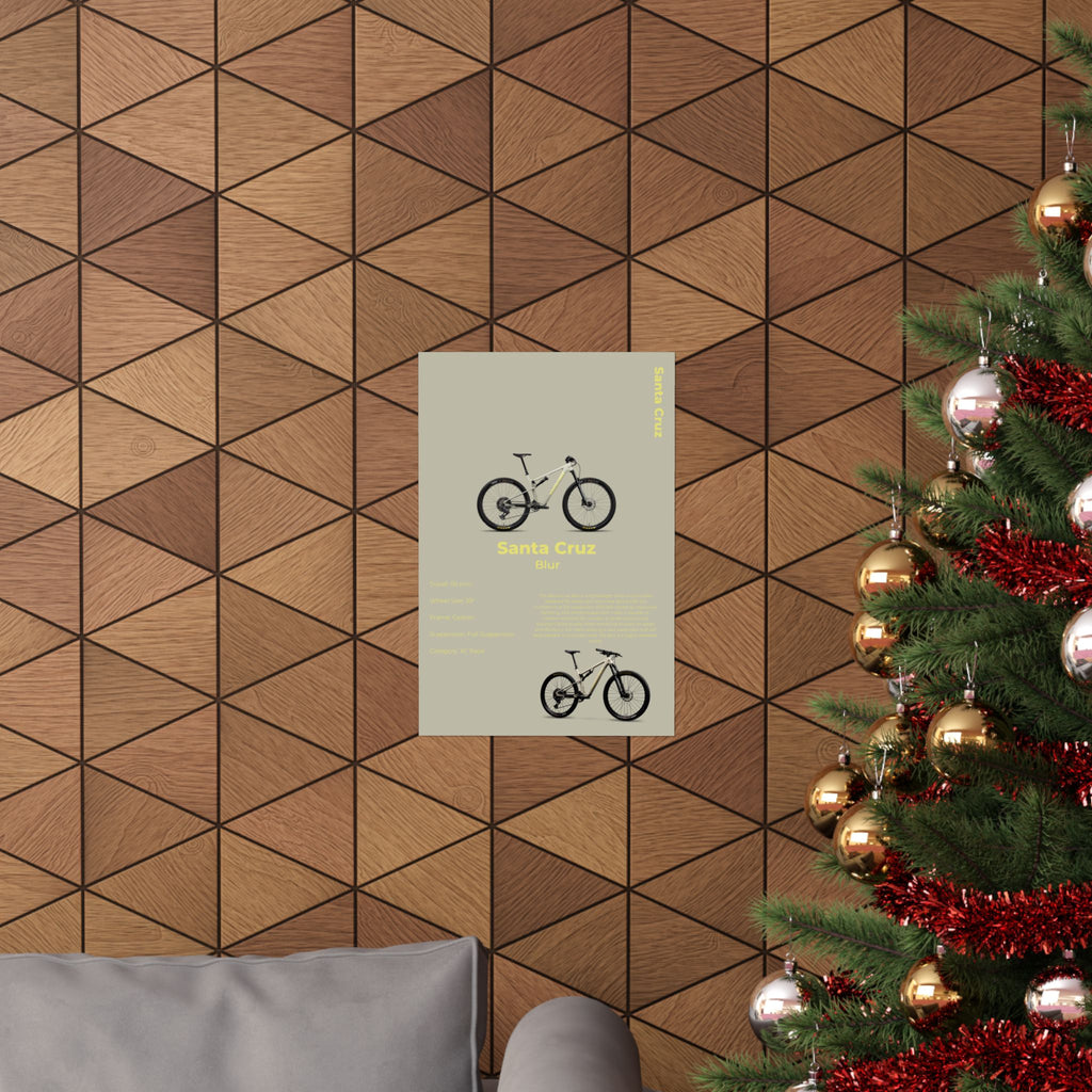 Santa Cruz Blur Poster