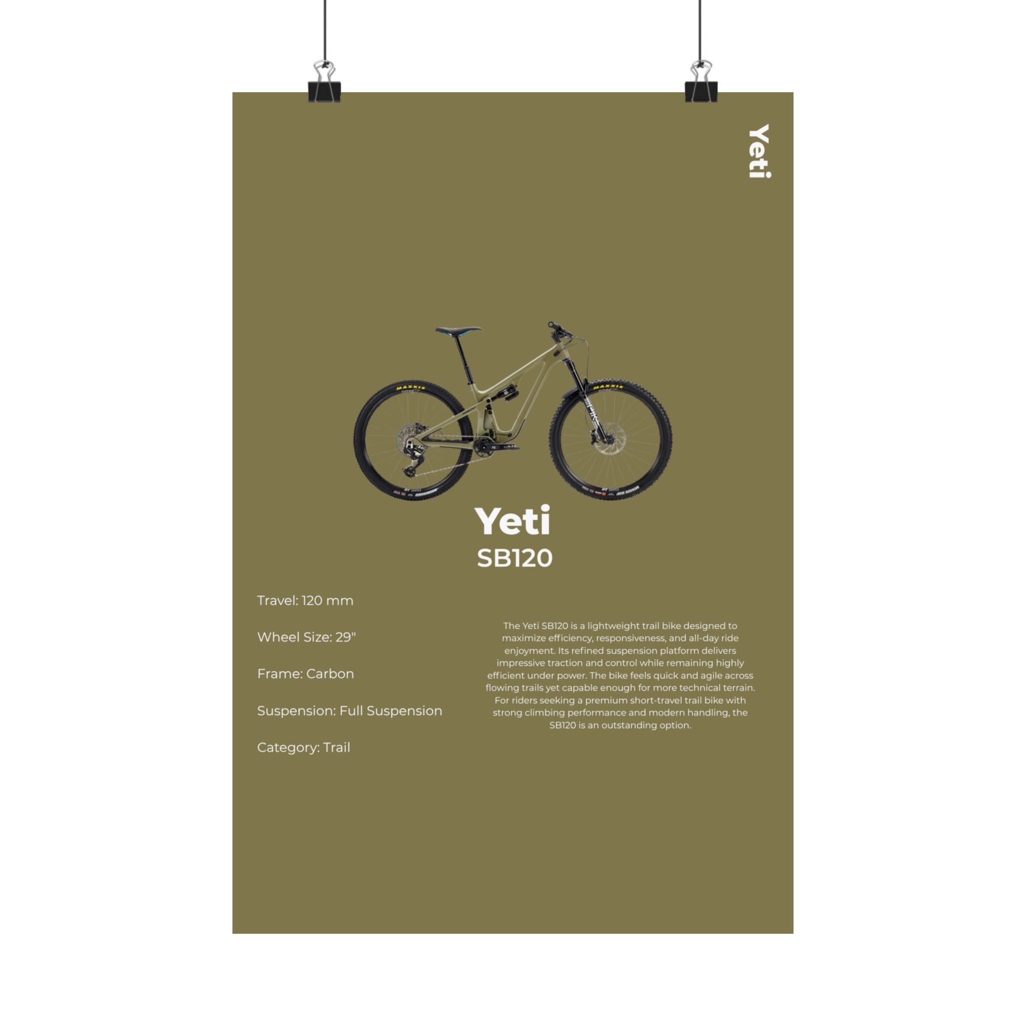 Yeti SB120 Poster