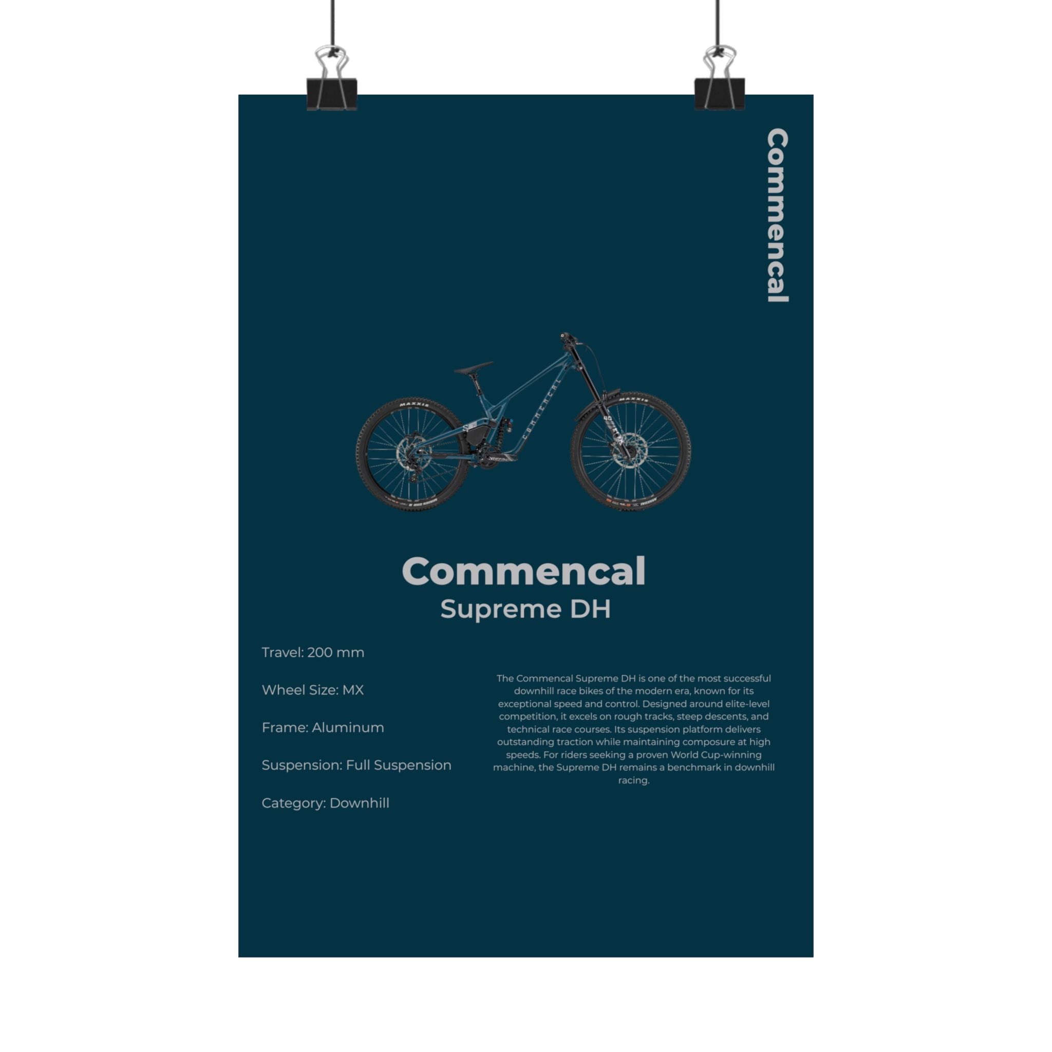 Commencal Supreme DH Poster