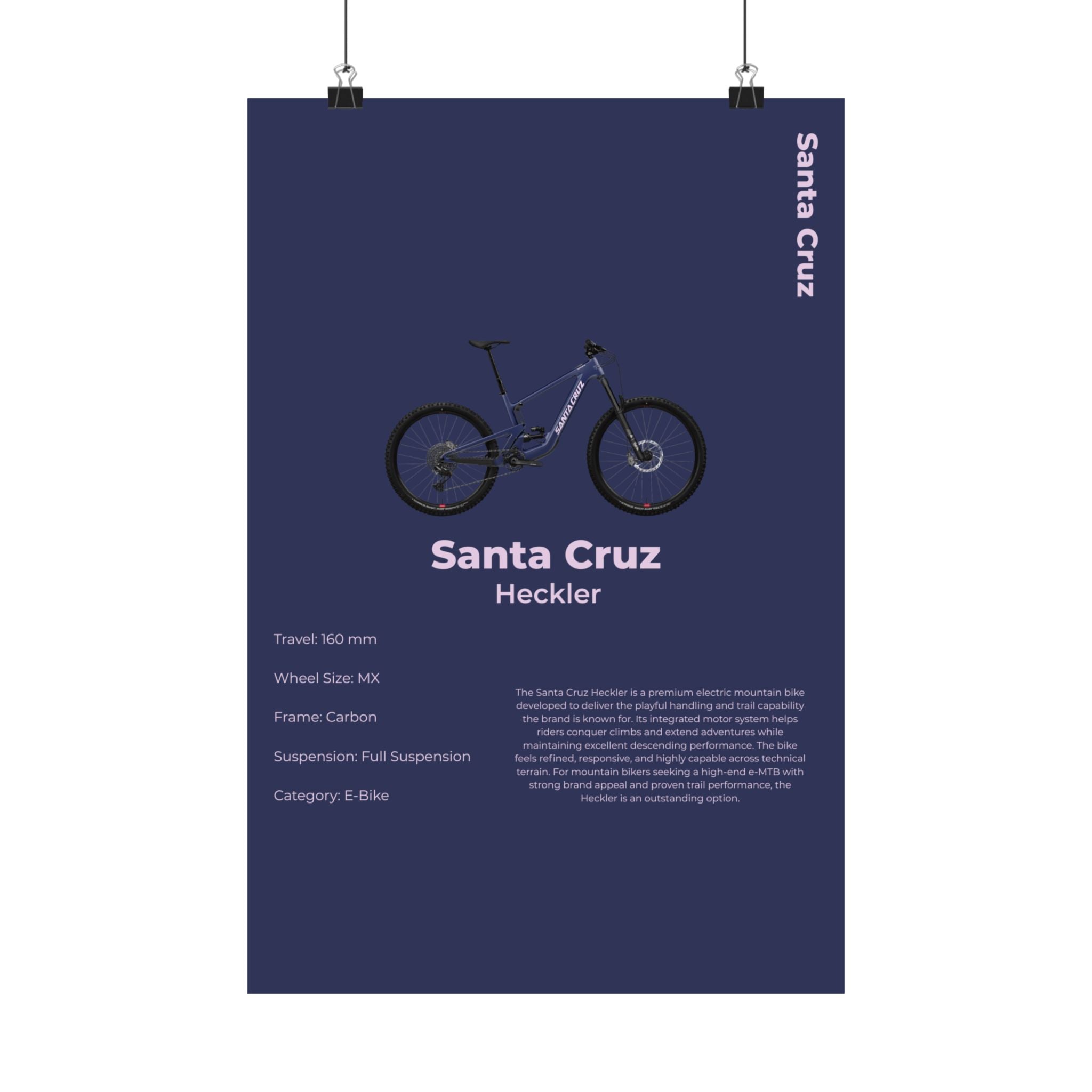 Santa Cruz Heckler Poster