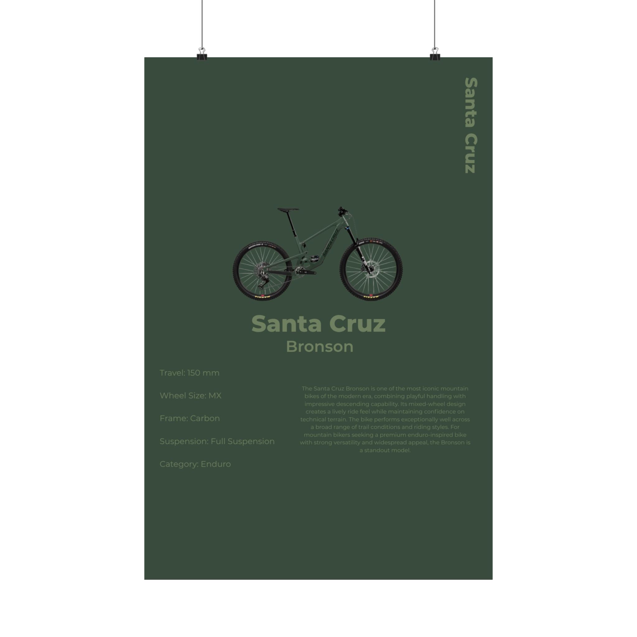 Santa Cruz Bronson Poster