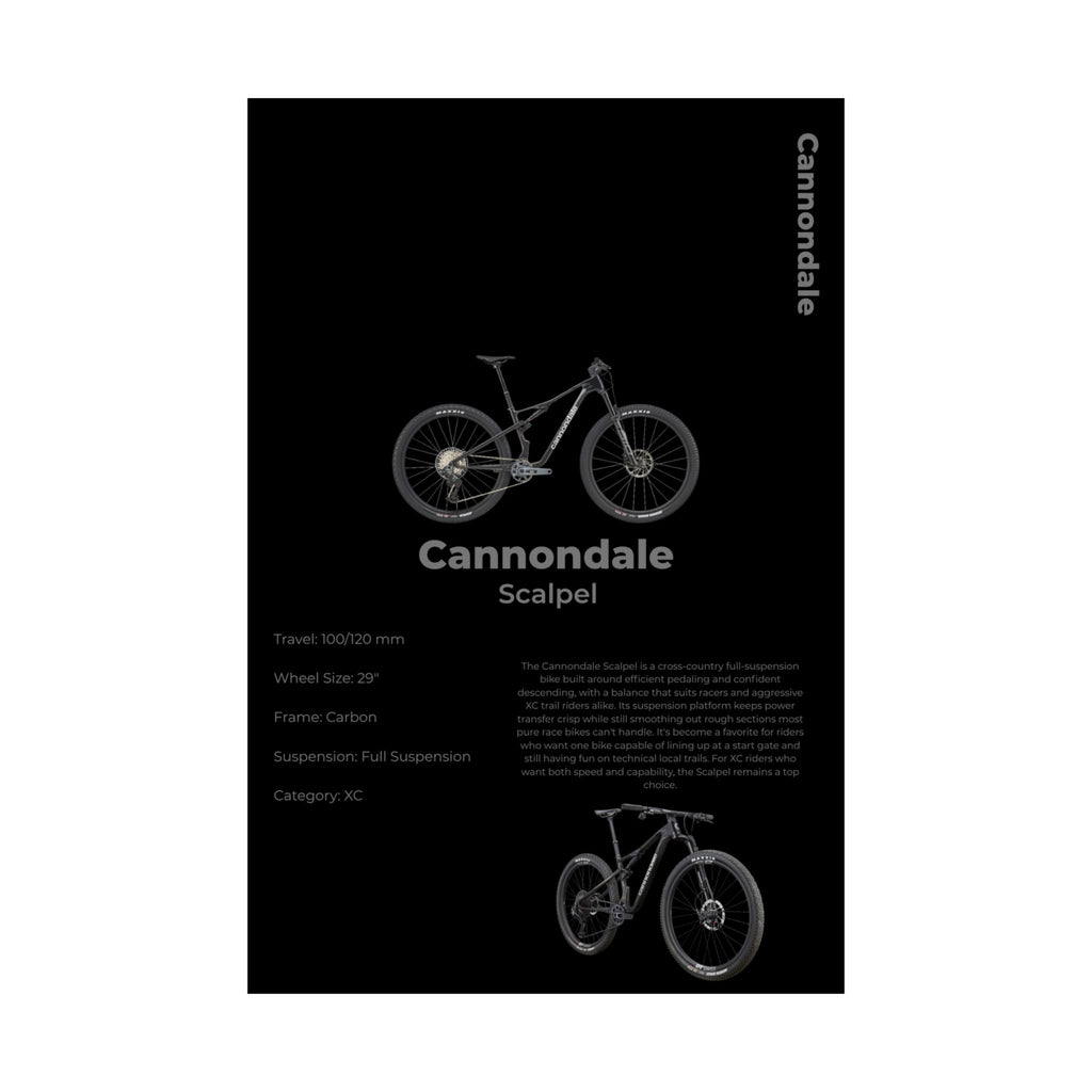 Cannondale Scalpel Poster