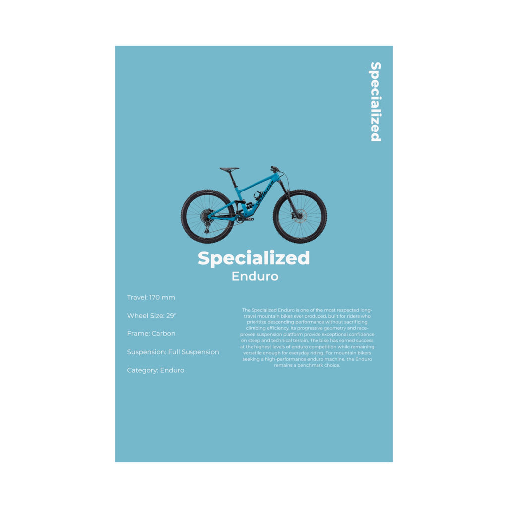Specialized Enduro Poster