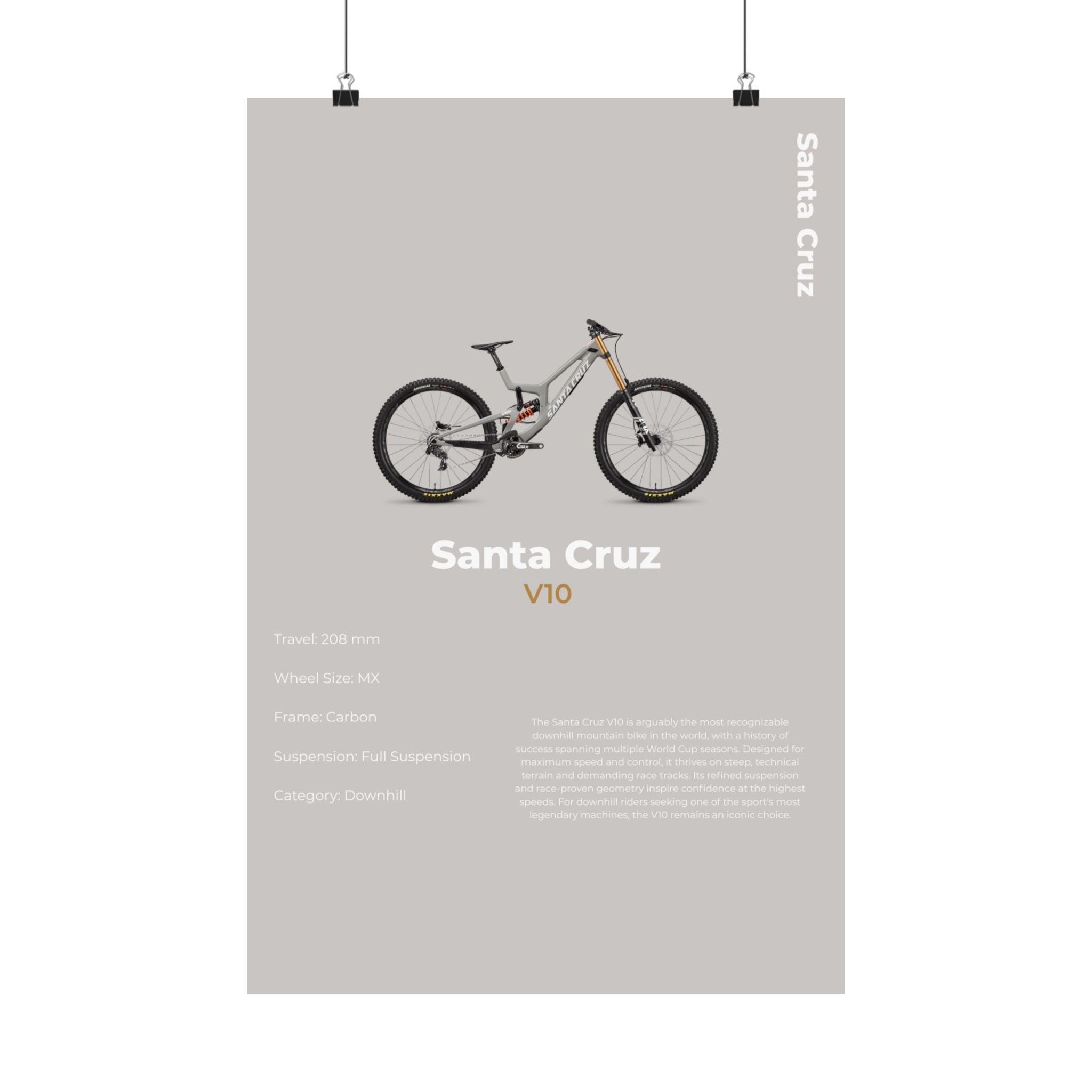 Santa Cruz V10 Poster