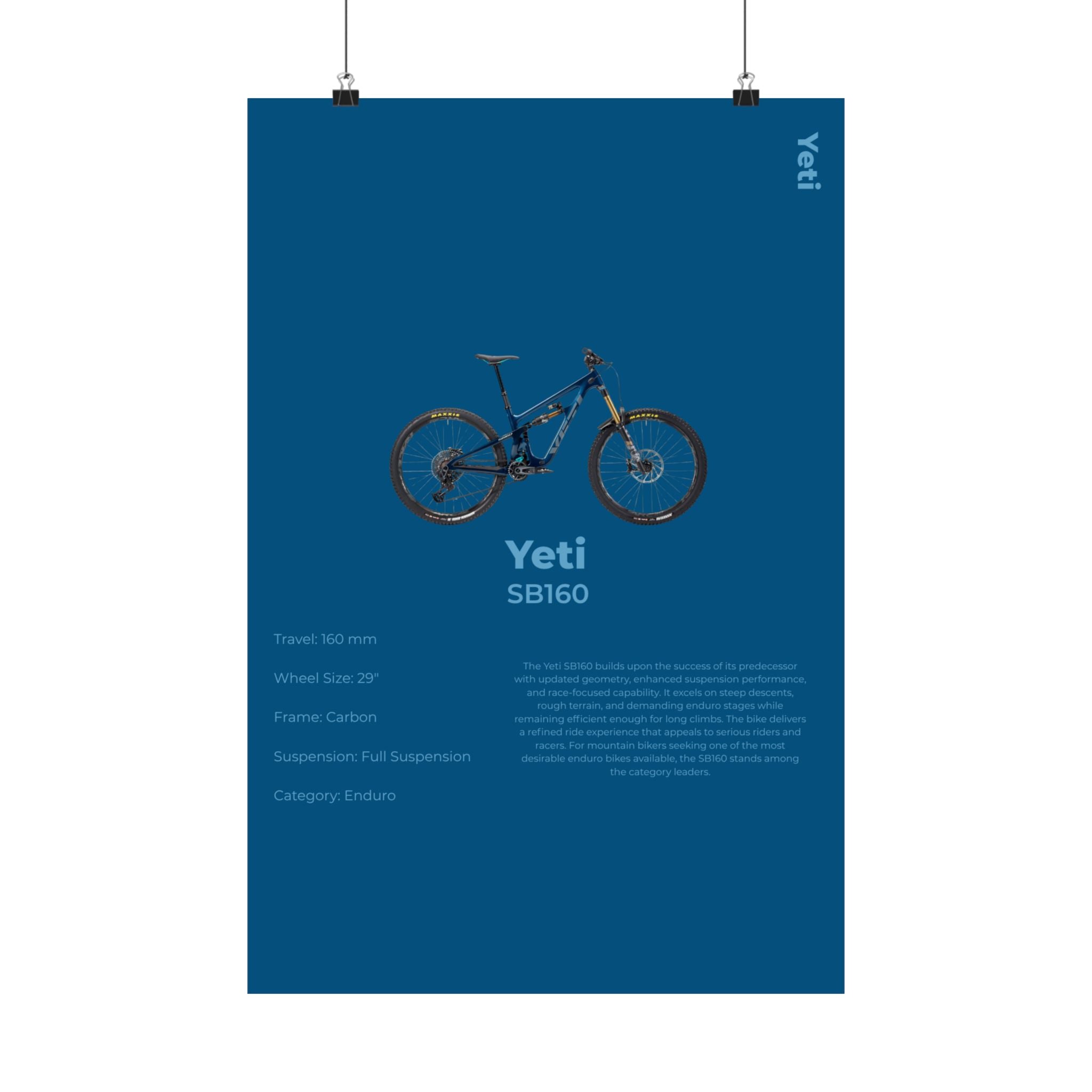 Yeti SB160 Poster