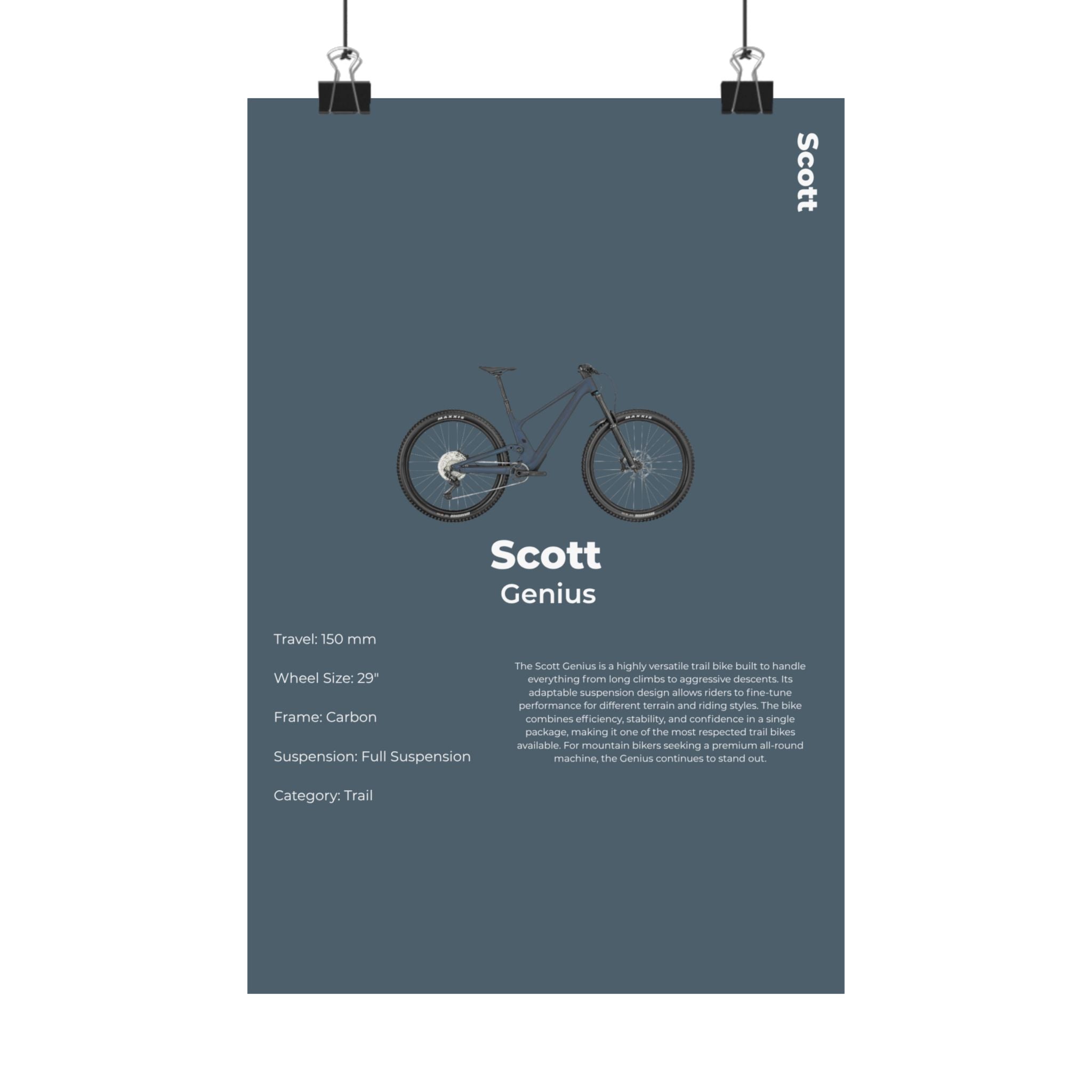 Scott Genius Poster