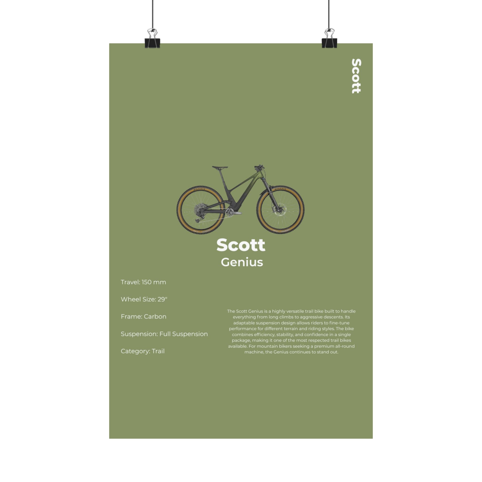 Scott Genius Poster