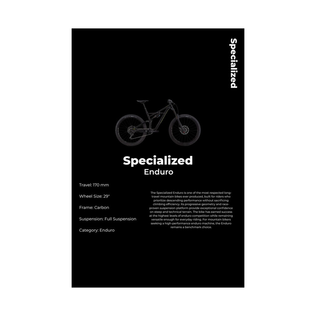 Specialized Enduro Poster