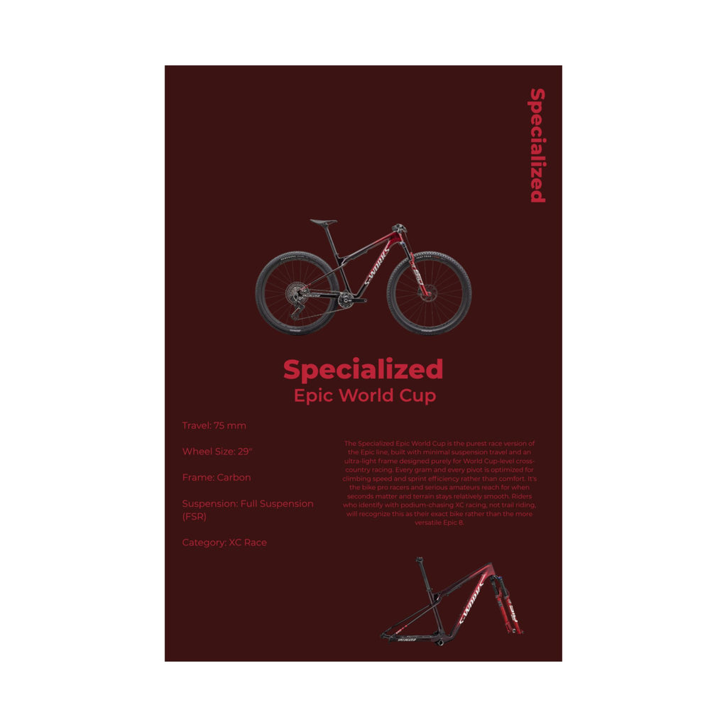 Specialized Epic Poster