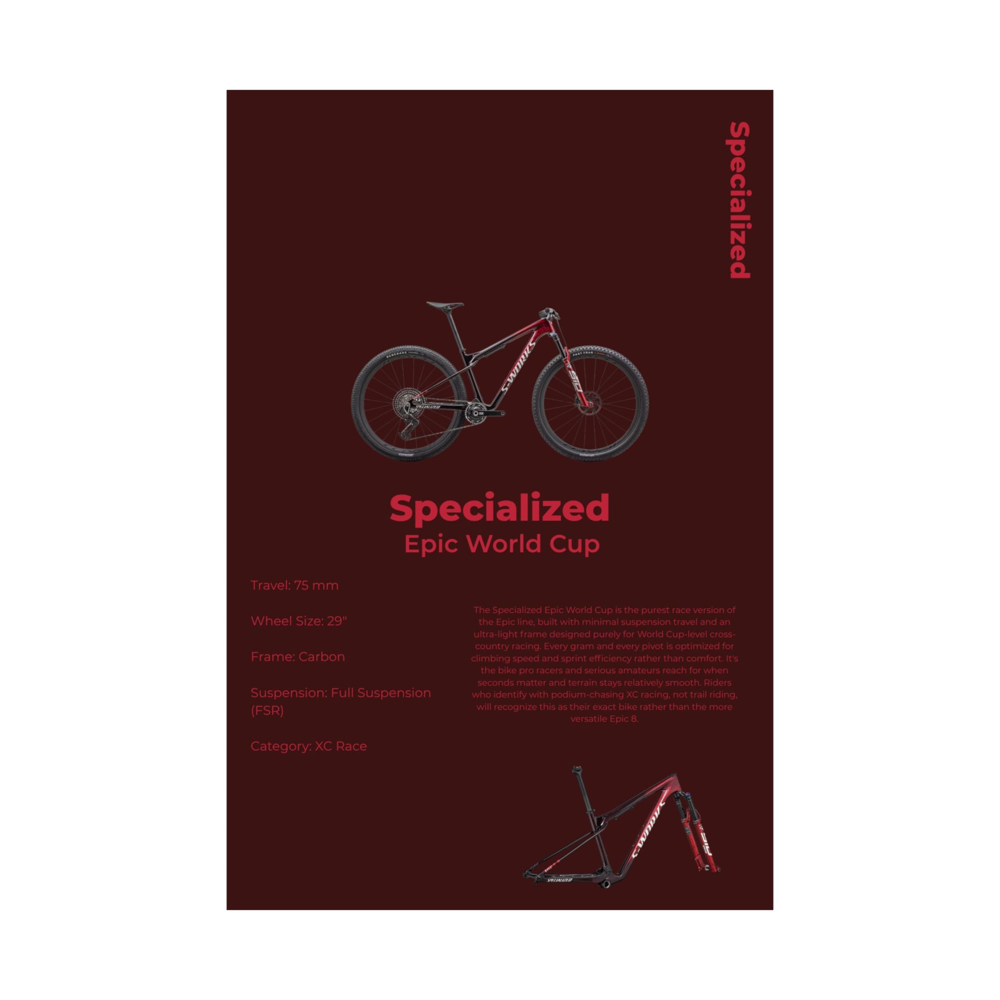 Specialized Epic Poster