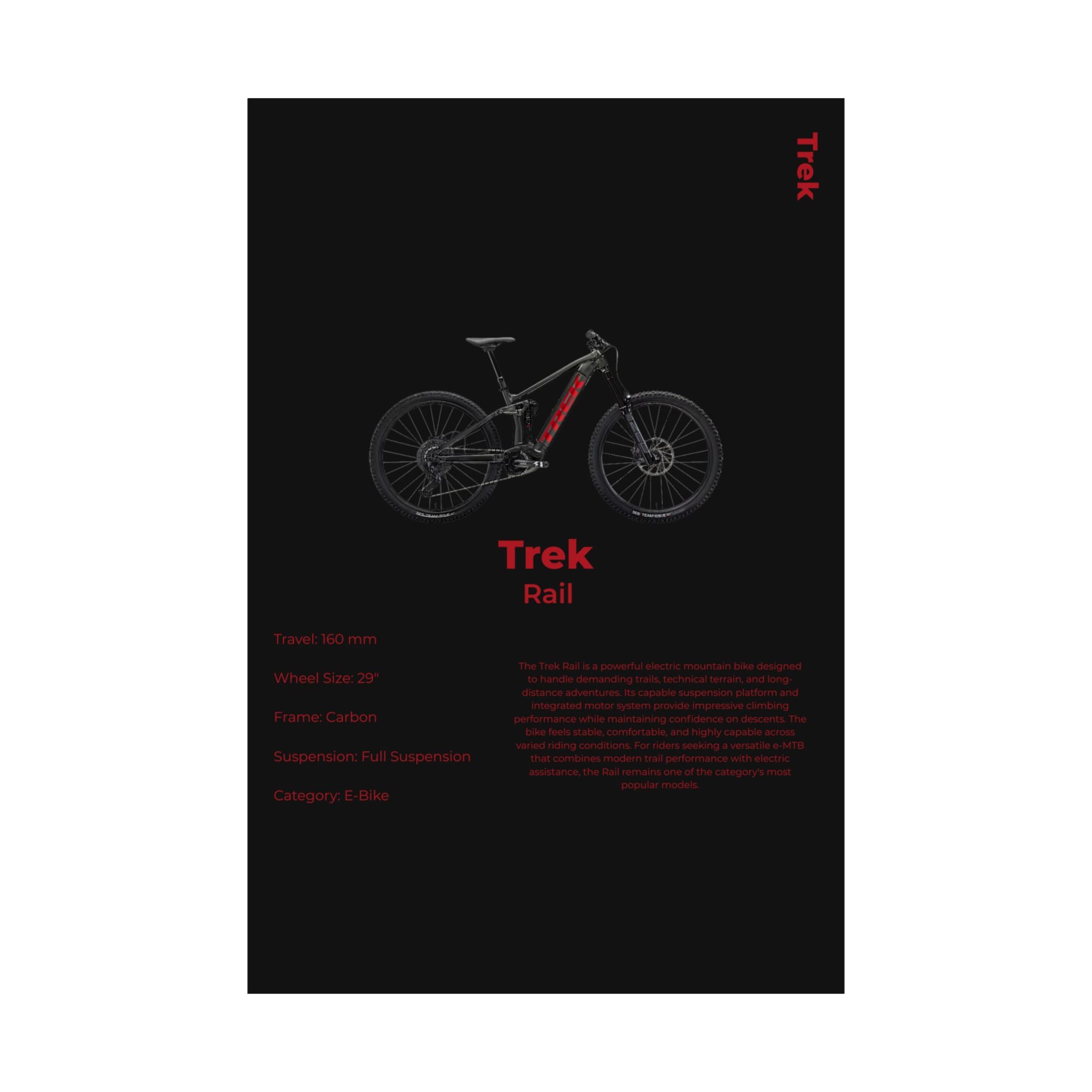 Trek Rail Poster