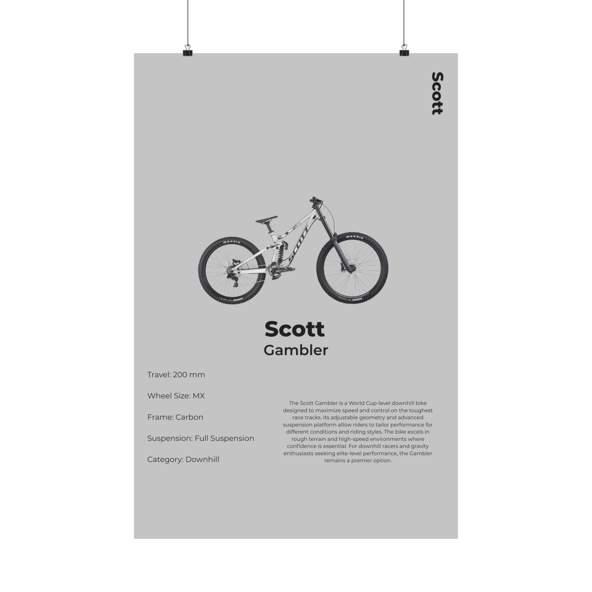Scott Gambler Poster