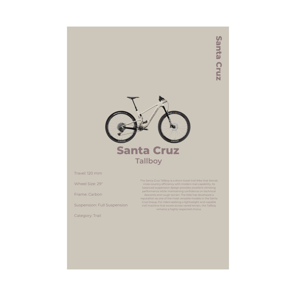 Santa Cruz Tallboy Poster