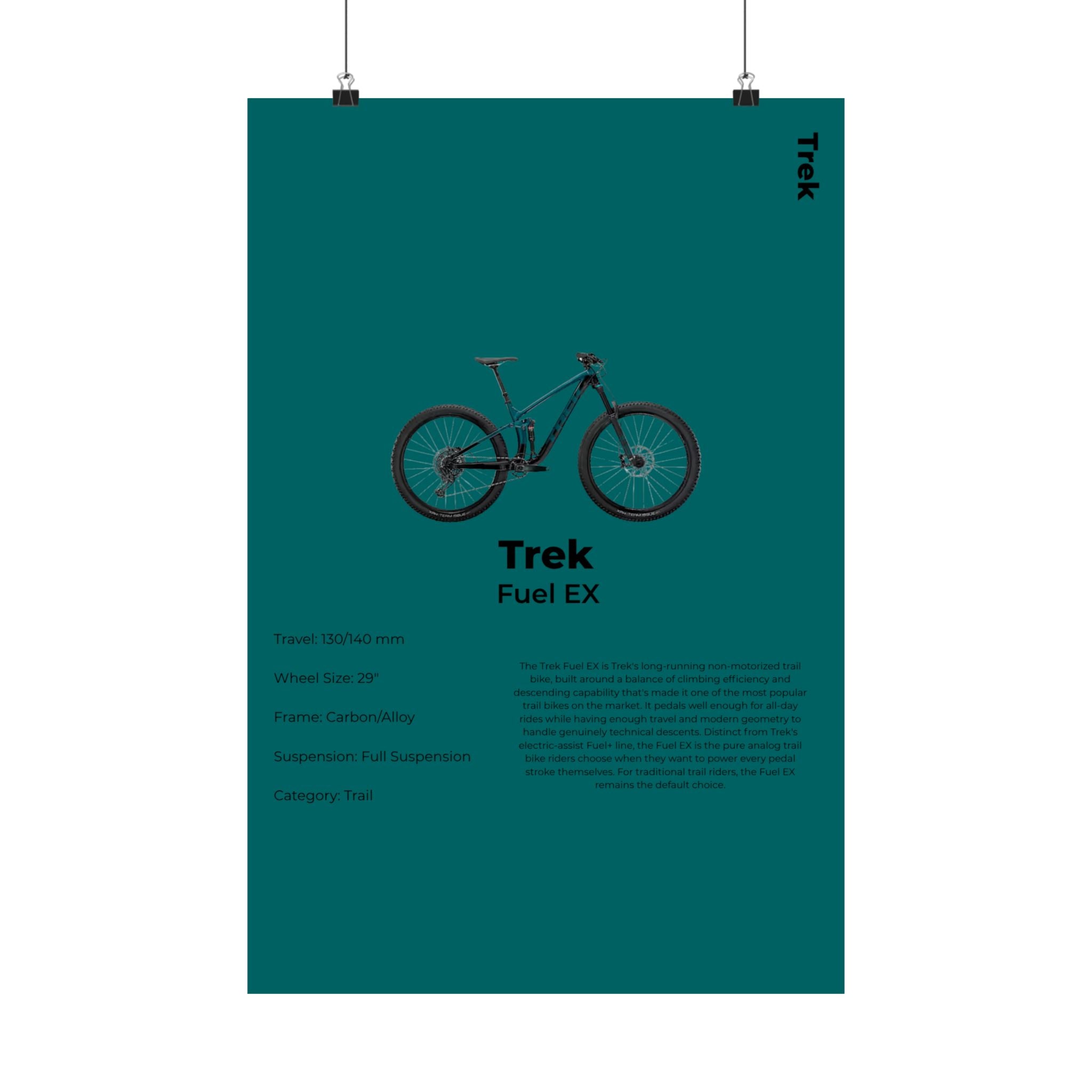 Trek Fuel EX Poster