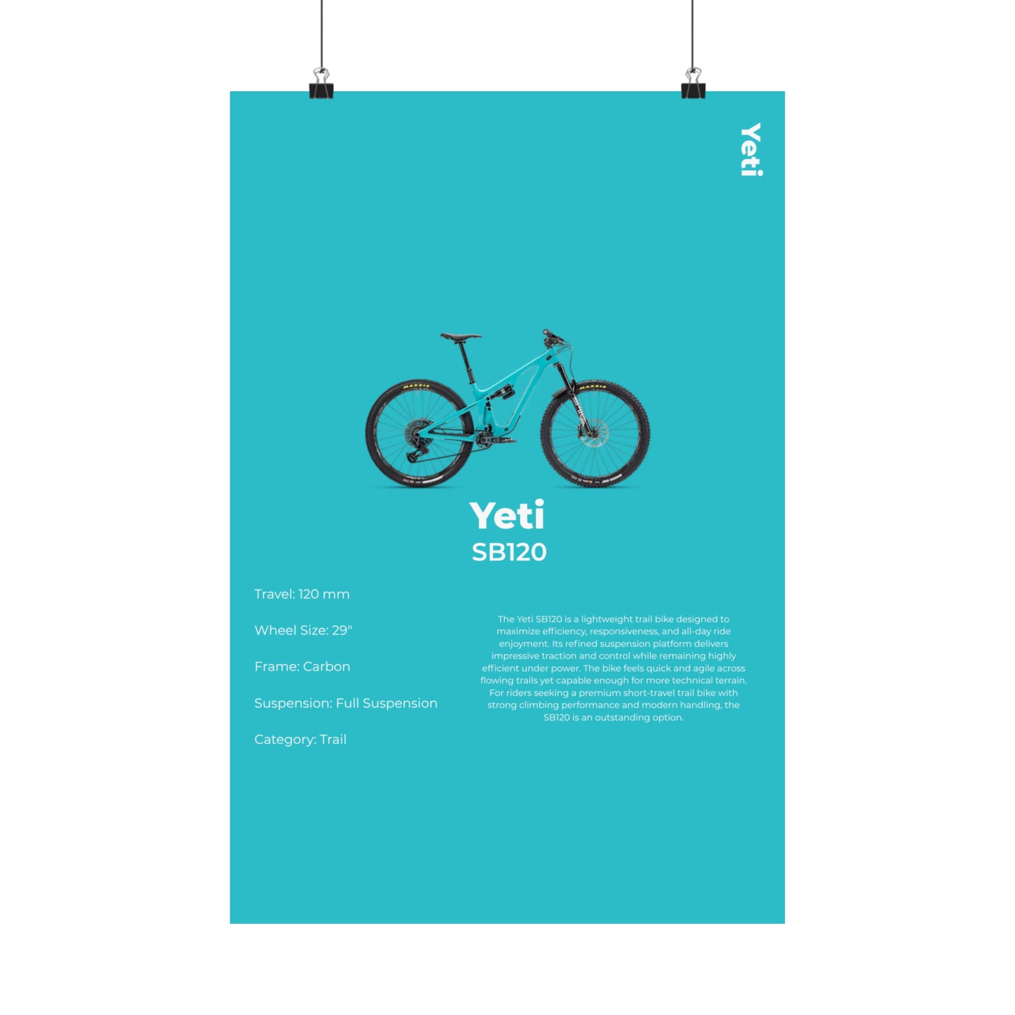 Yeti SB120 Poster