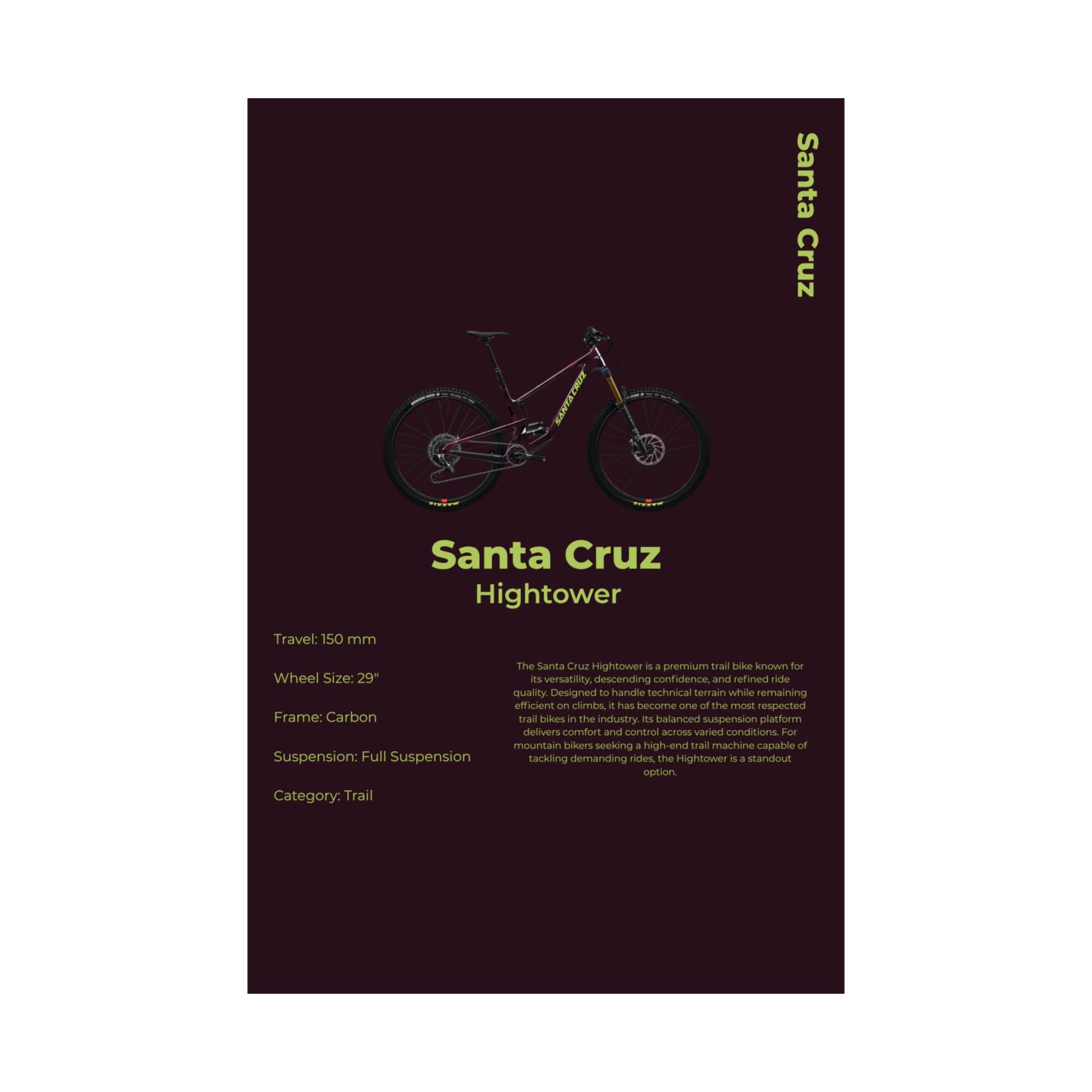 Santa Cruz Hightower Poster