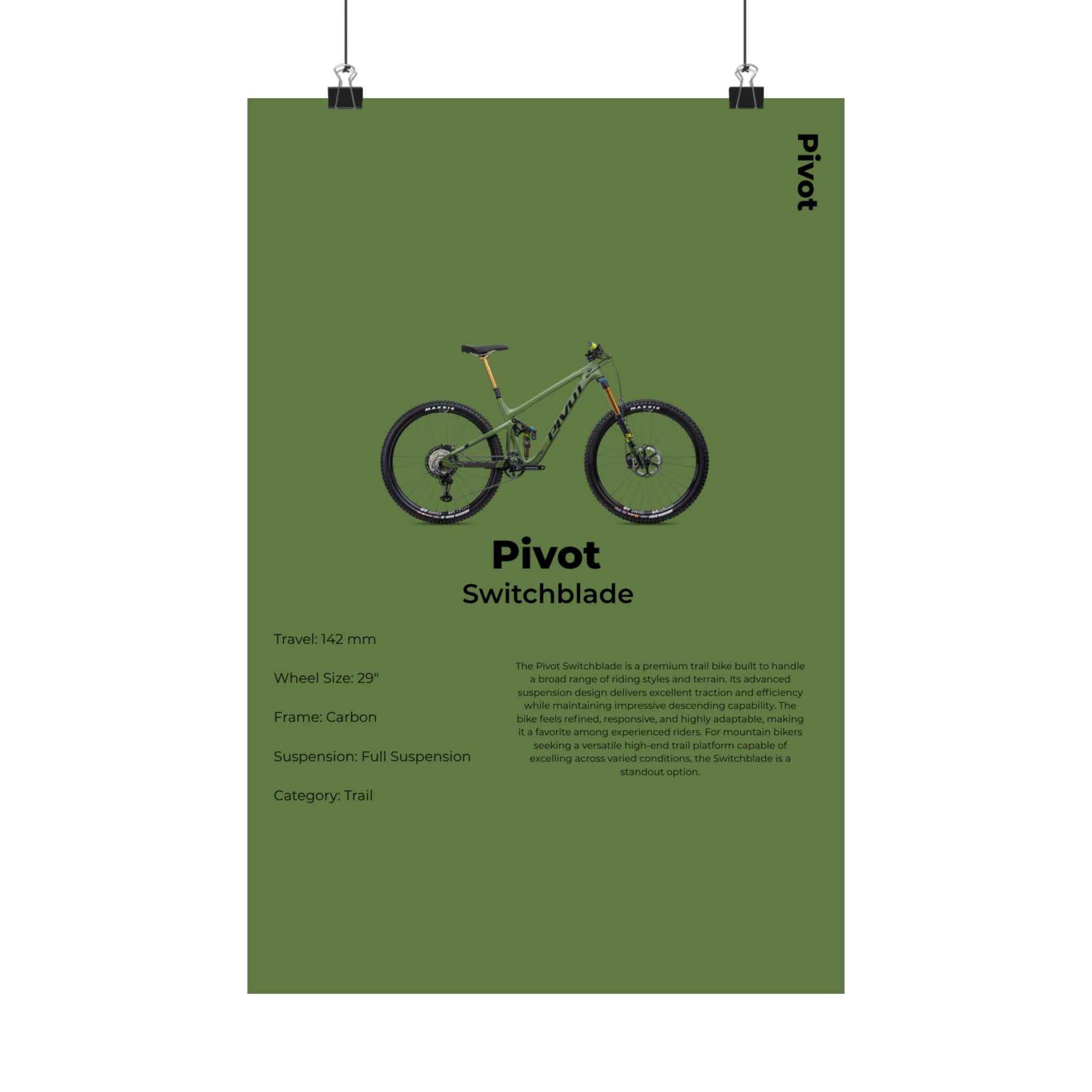 Pivot Switchblade Poster