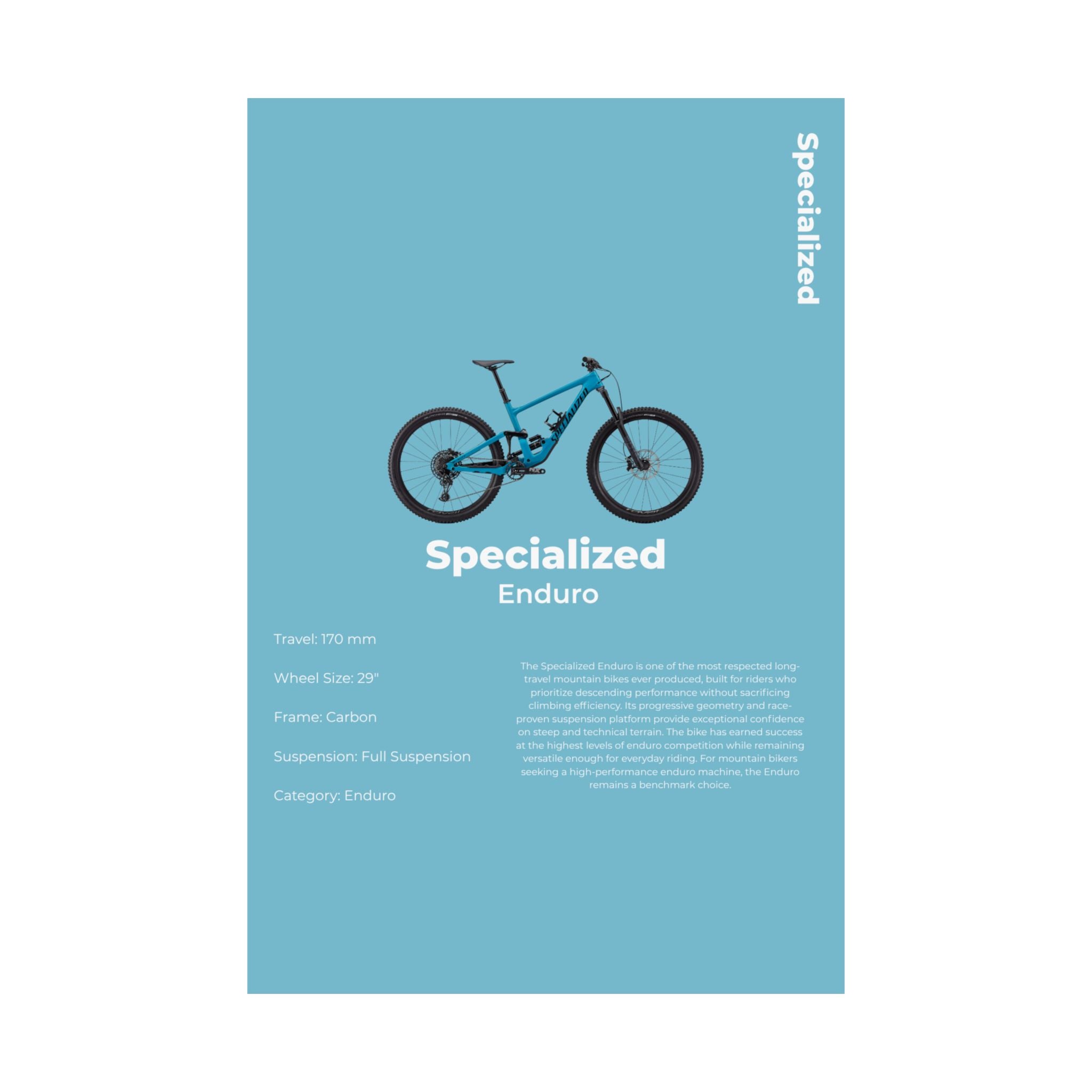 Specialized Enduro Poster